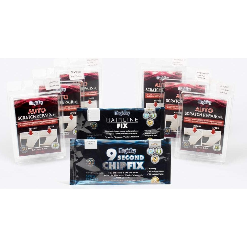 MagicEzy Reparador de Gelcoat Burdeos 12.7ml - Fibra de Vidrio