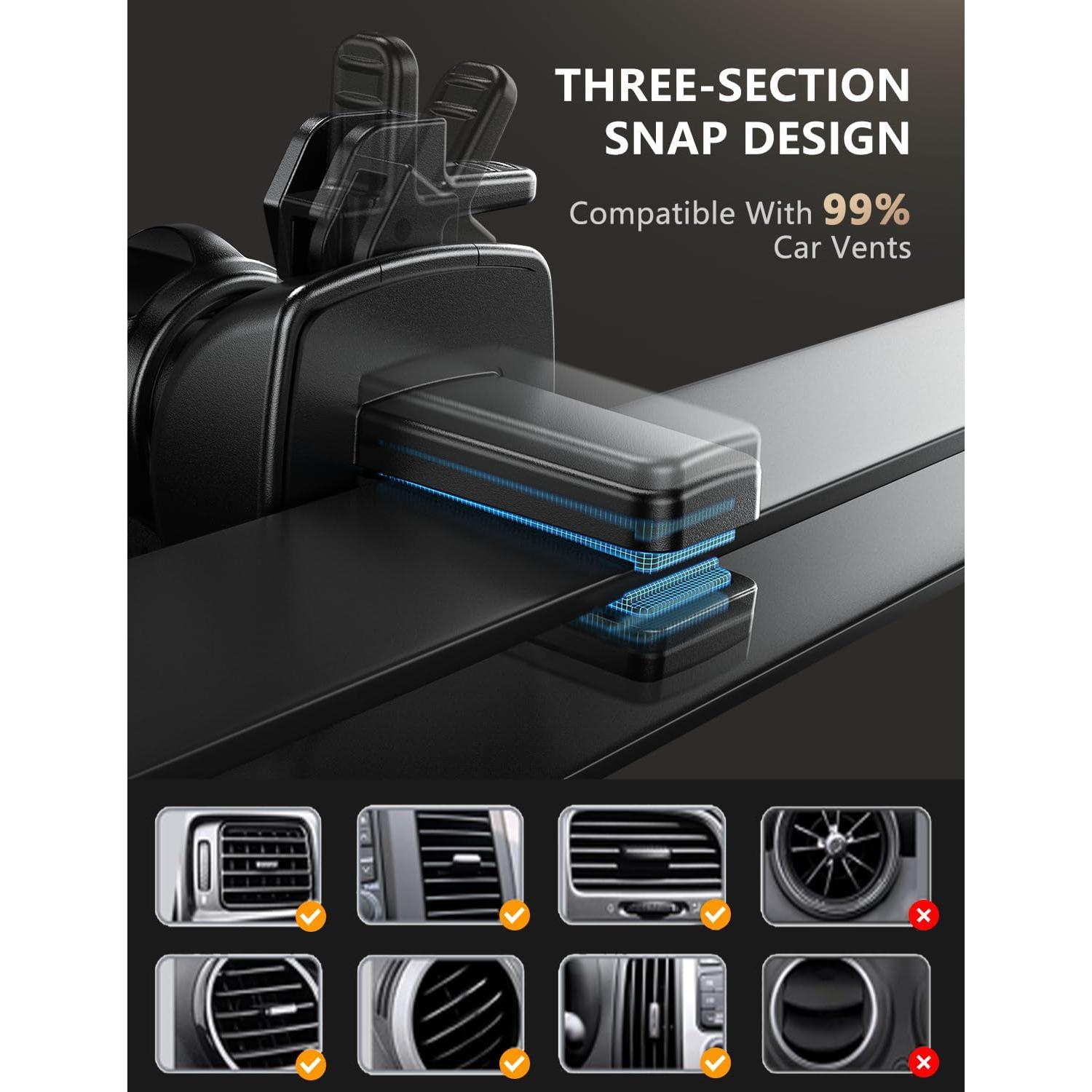 Cargador Inalámbrico para Auto JOYMASS M20 15W Soporte Automático