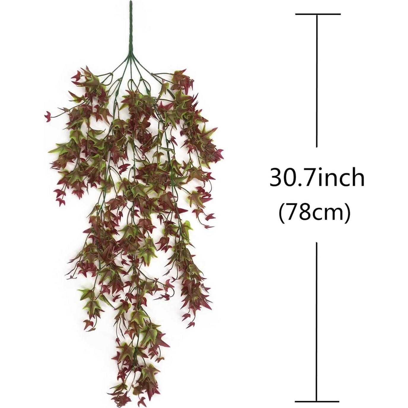 Vides Artificiales LOVENIMEN 4 Pcs Hiedra Colgante 78 cm