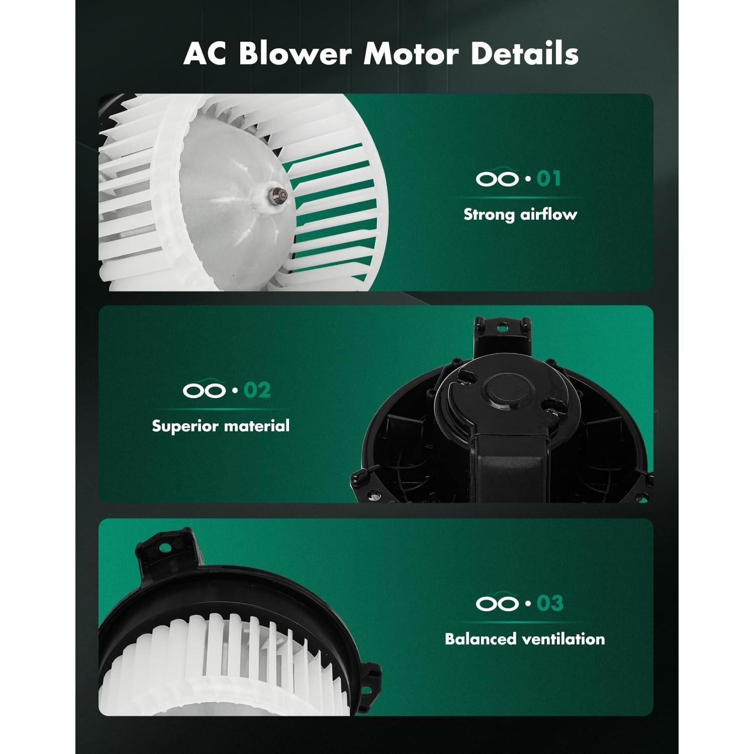 Motor de Soplador de Calefacción SCITOO para Honda Accord/Civic