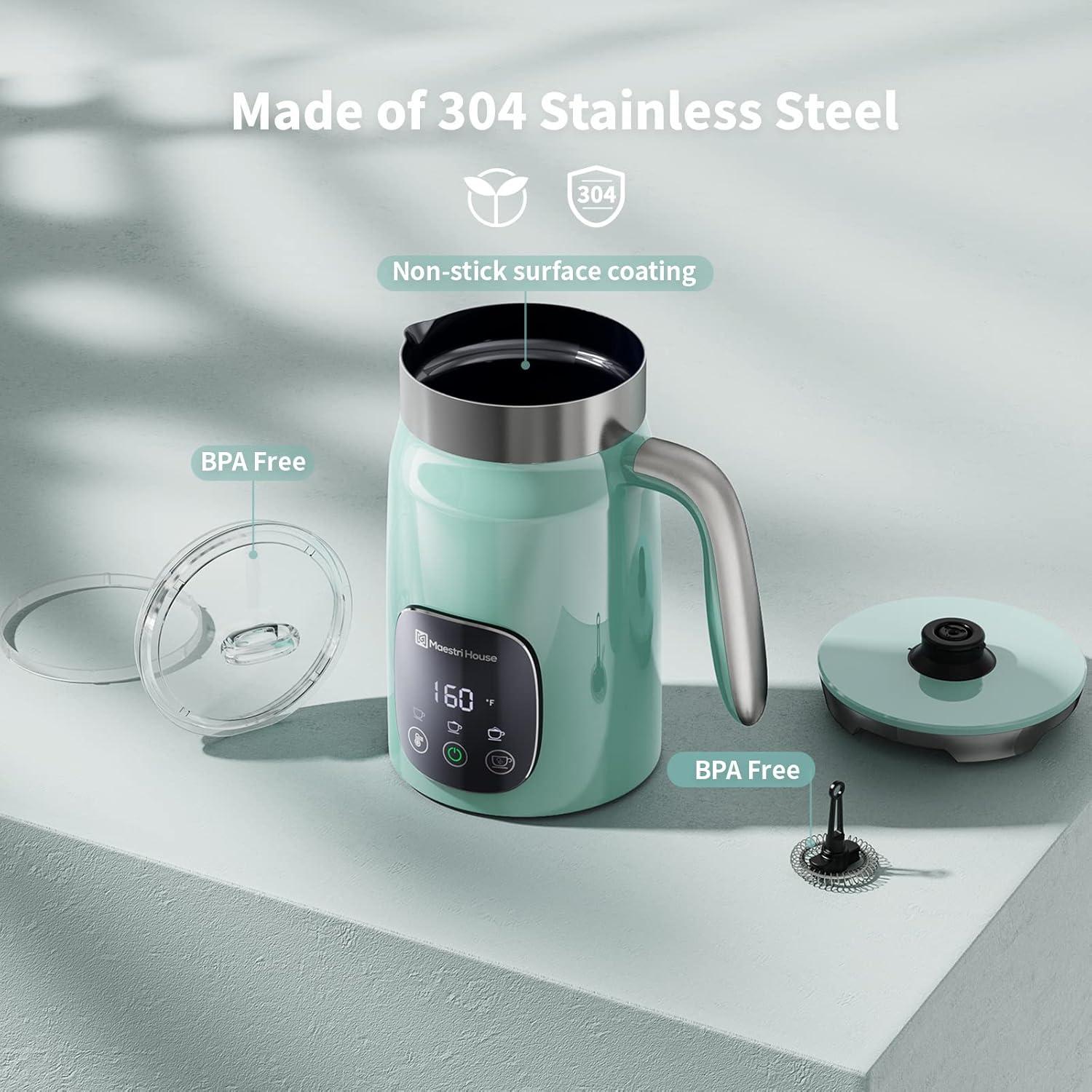 Espumador de Leche Maestri House MMF-9201 400ml Azul