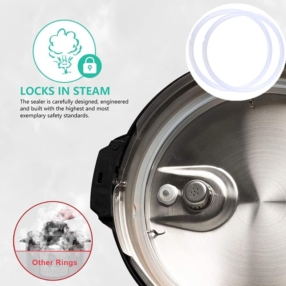 Olla de Presión Interior ZoneFly 6 Qt + 2 Anillos de Sellado