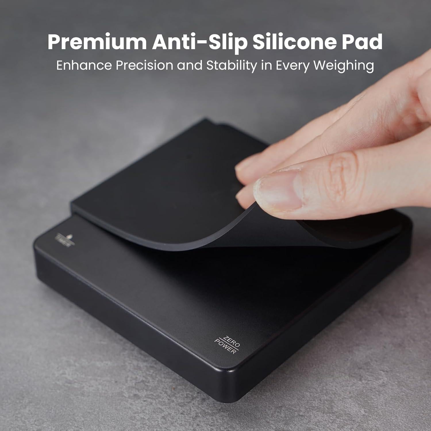 Balanza de Café Digital Maestri House 2kg/0.1g Negra