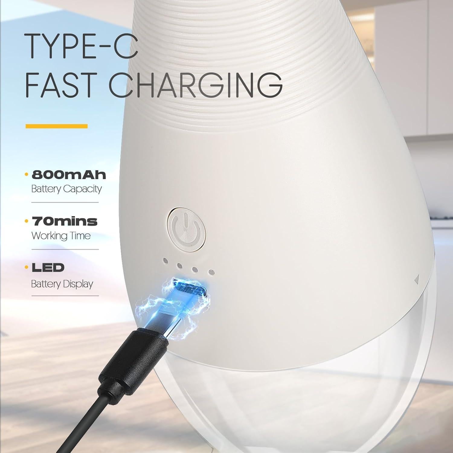 Juego de Molinillos Eléctricos de Sal y Pimienta MAOZHOU