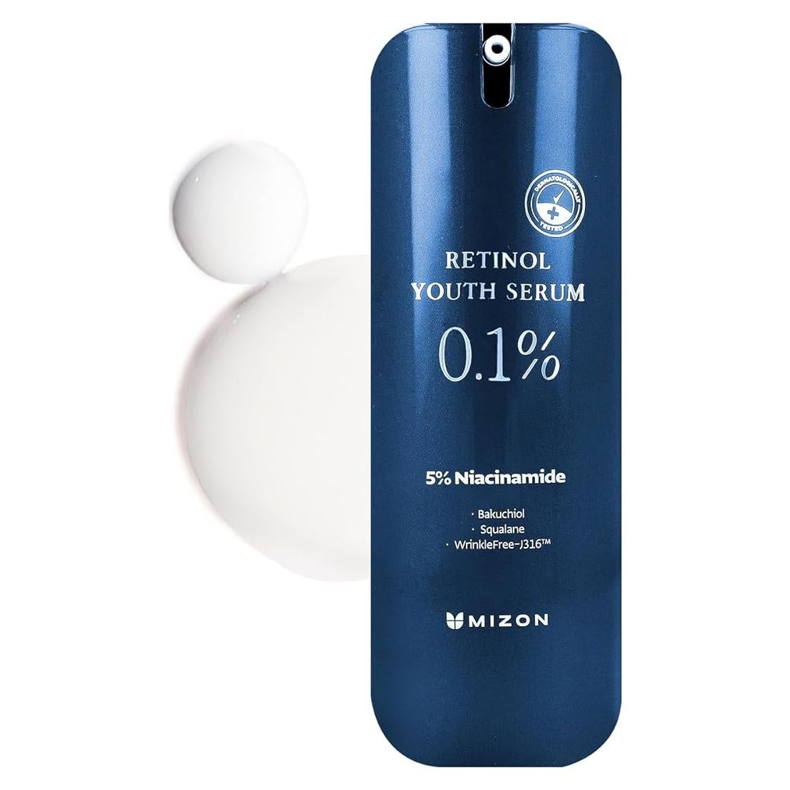 Suero de Retinol 0.1% MIZON - Antienvejecimiento 28.35 ml
