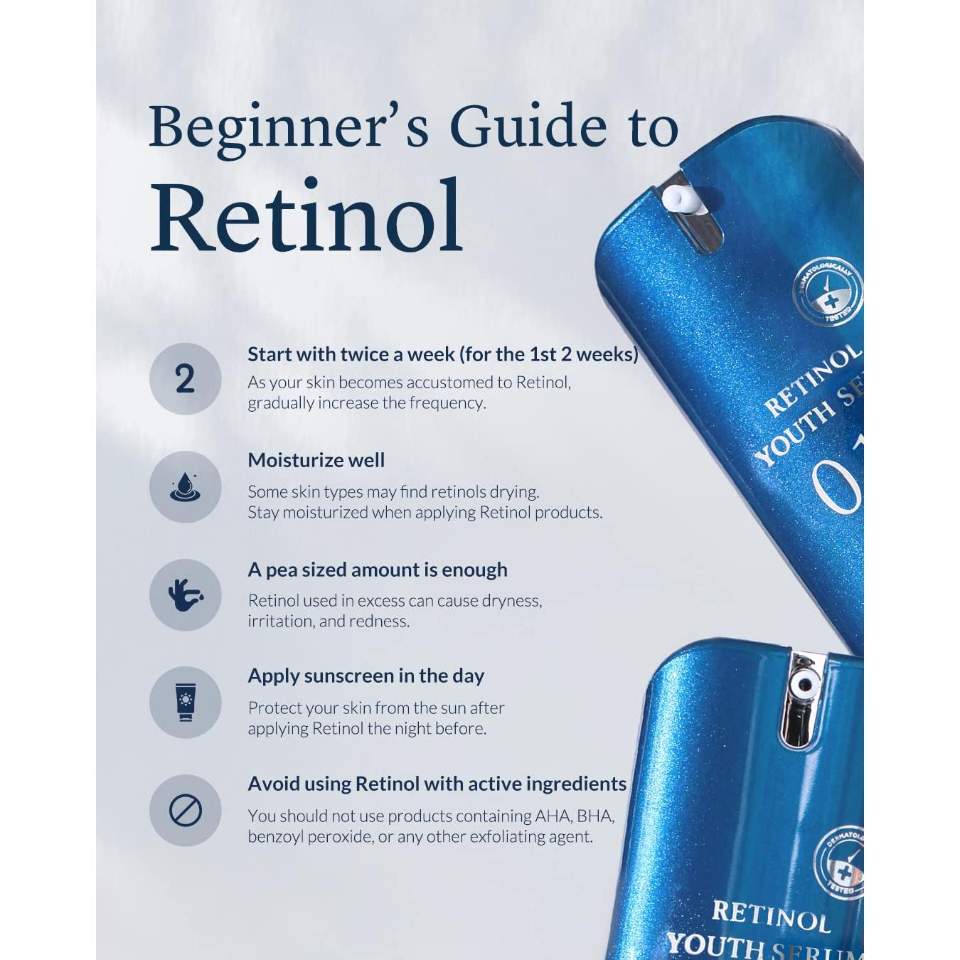 Suero de Retinol 0.1% MIZON - Antienvejecimiento 28.35 ml