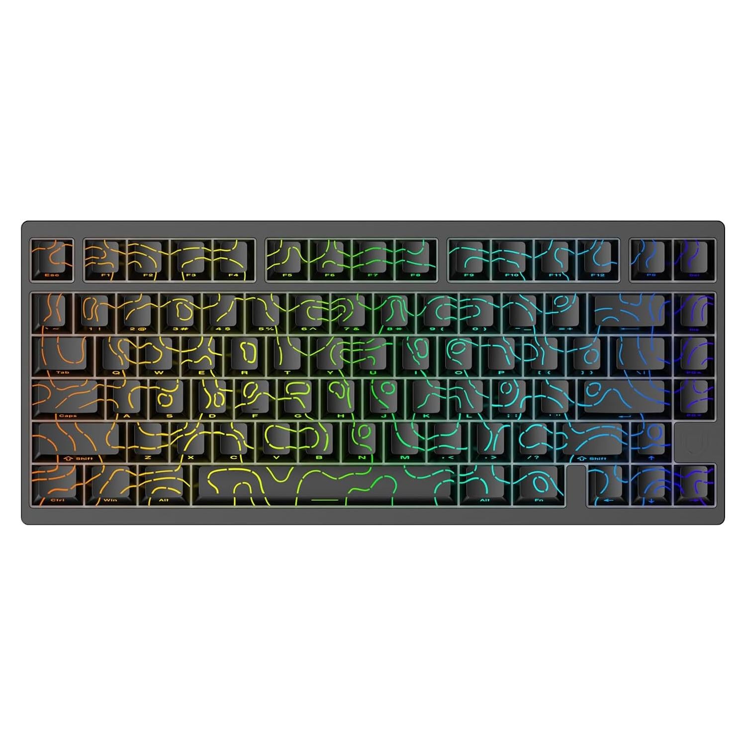 Teclado Mecánico IROK MG75PRO 81 Teclas Interruptor Magnético