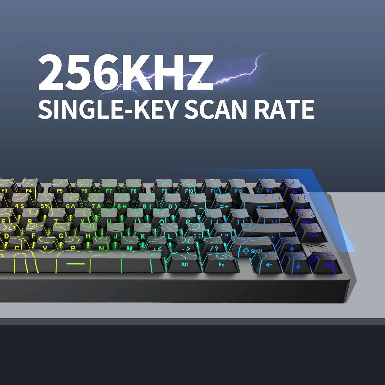 Teclado Mecánico IROK MG75PRO 81 Teclas Interruptor Magnético