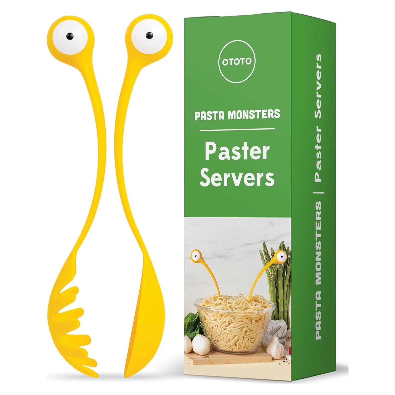 Servidores de Ensalada Monstruo de Pasta OTOTO - 30.3 x 8.6 cm