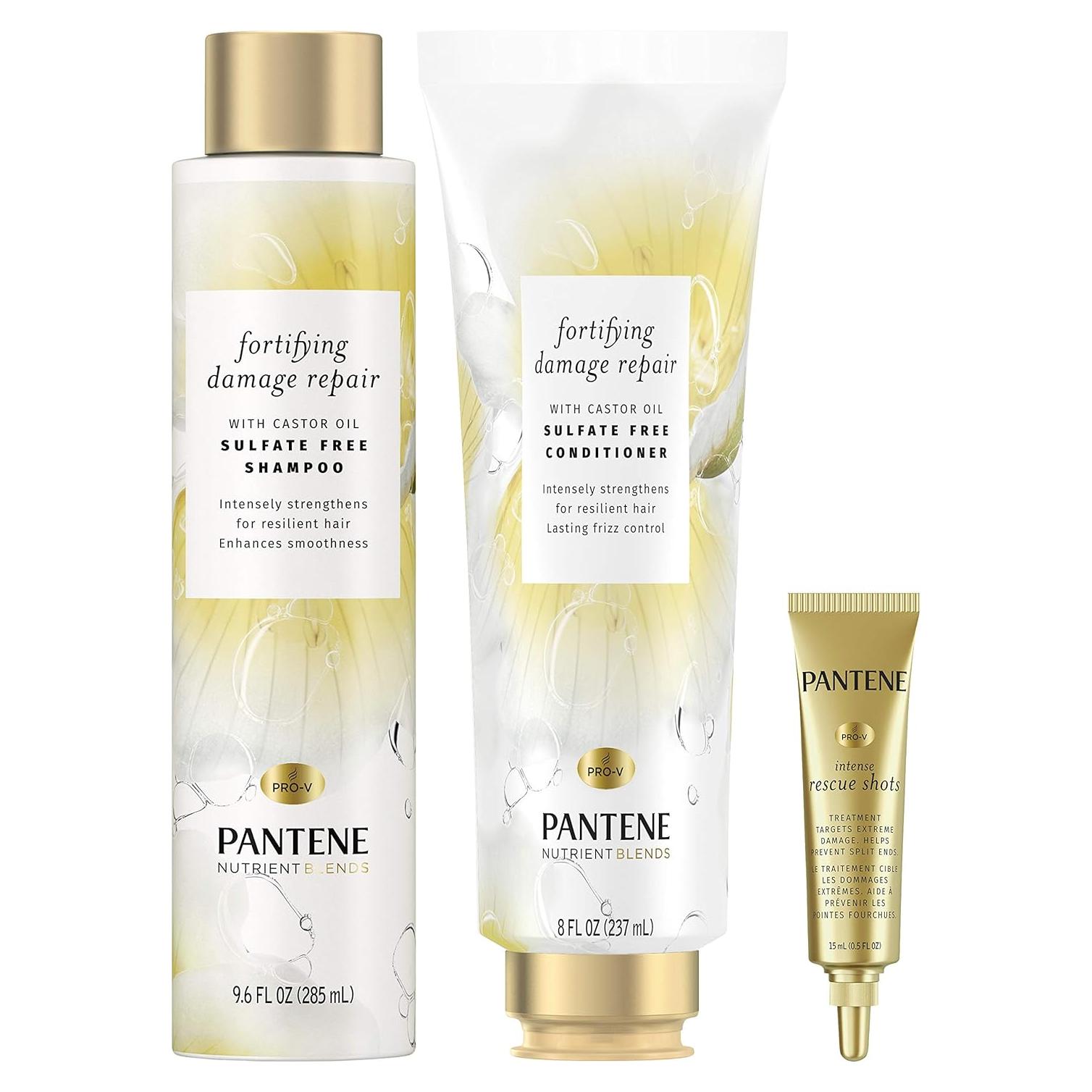 Conjunto Champú y Acondicionador Sin Sulfatos Pantene 177g