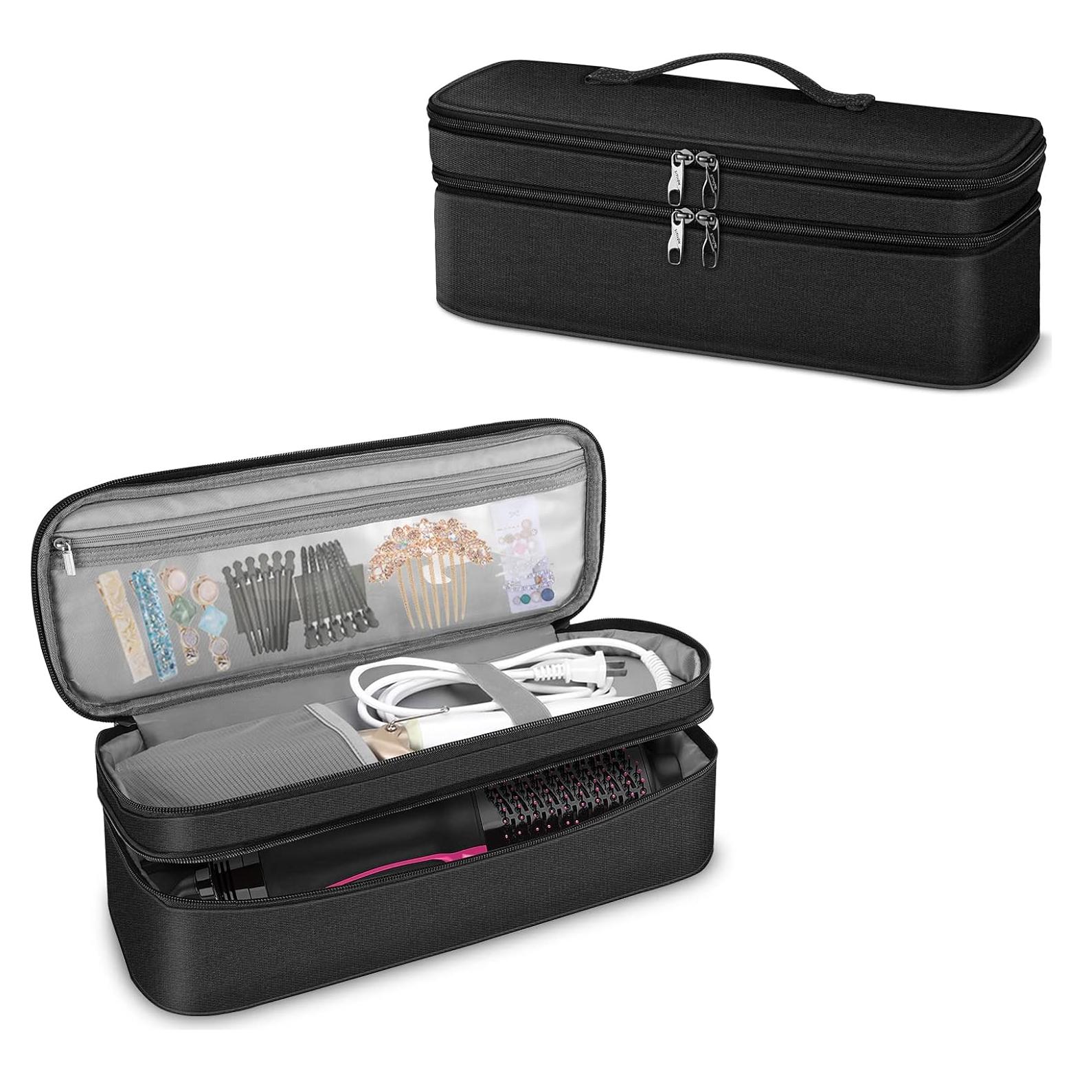 Funda de Viaje SITHON Doble Capa para Secador Revlon y Shark