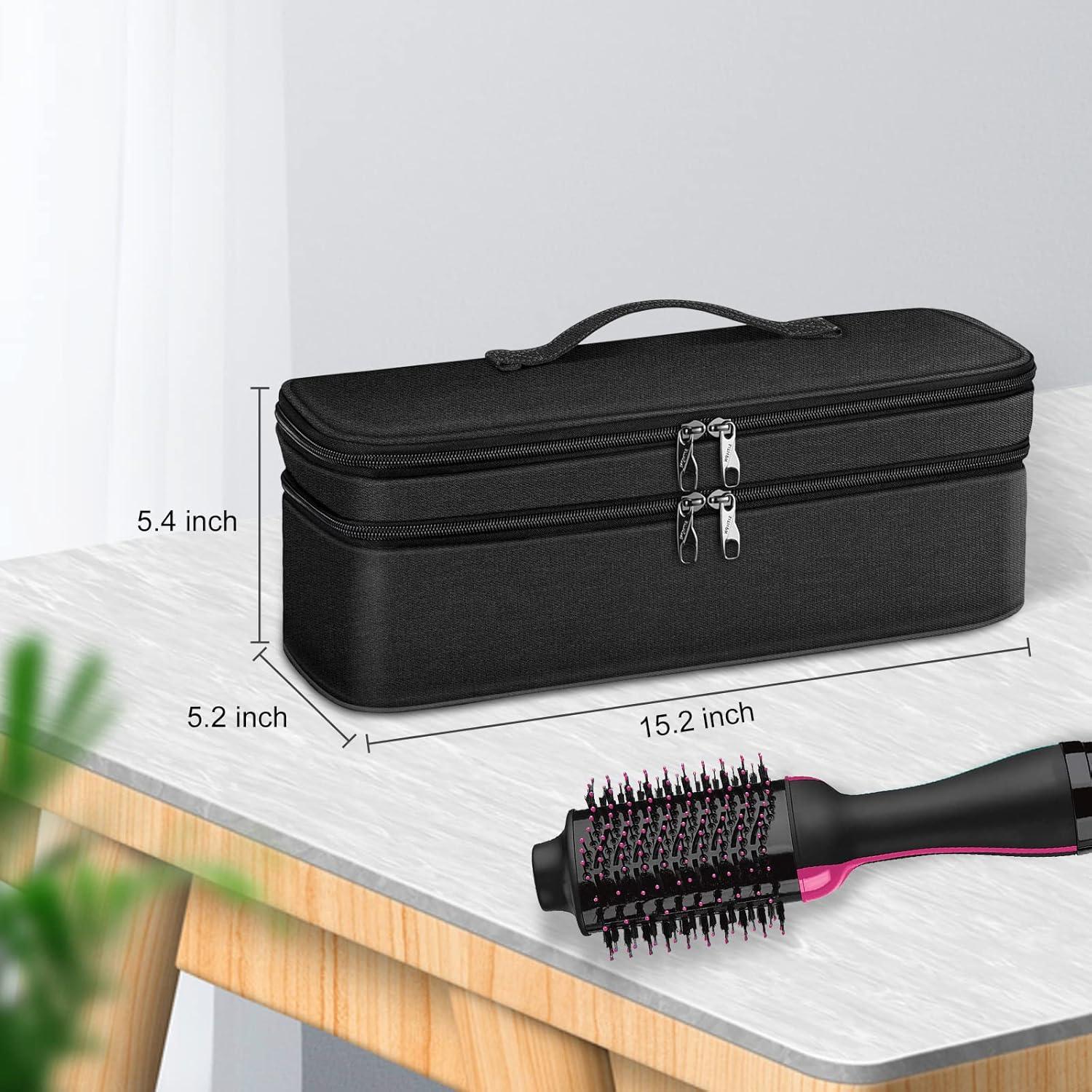 Funda de Viaje SITHON Doble Capa para Secador Revlon y Shark