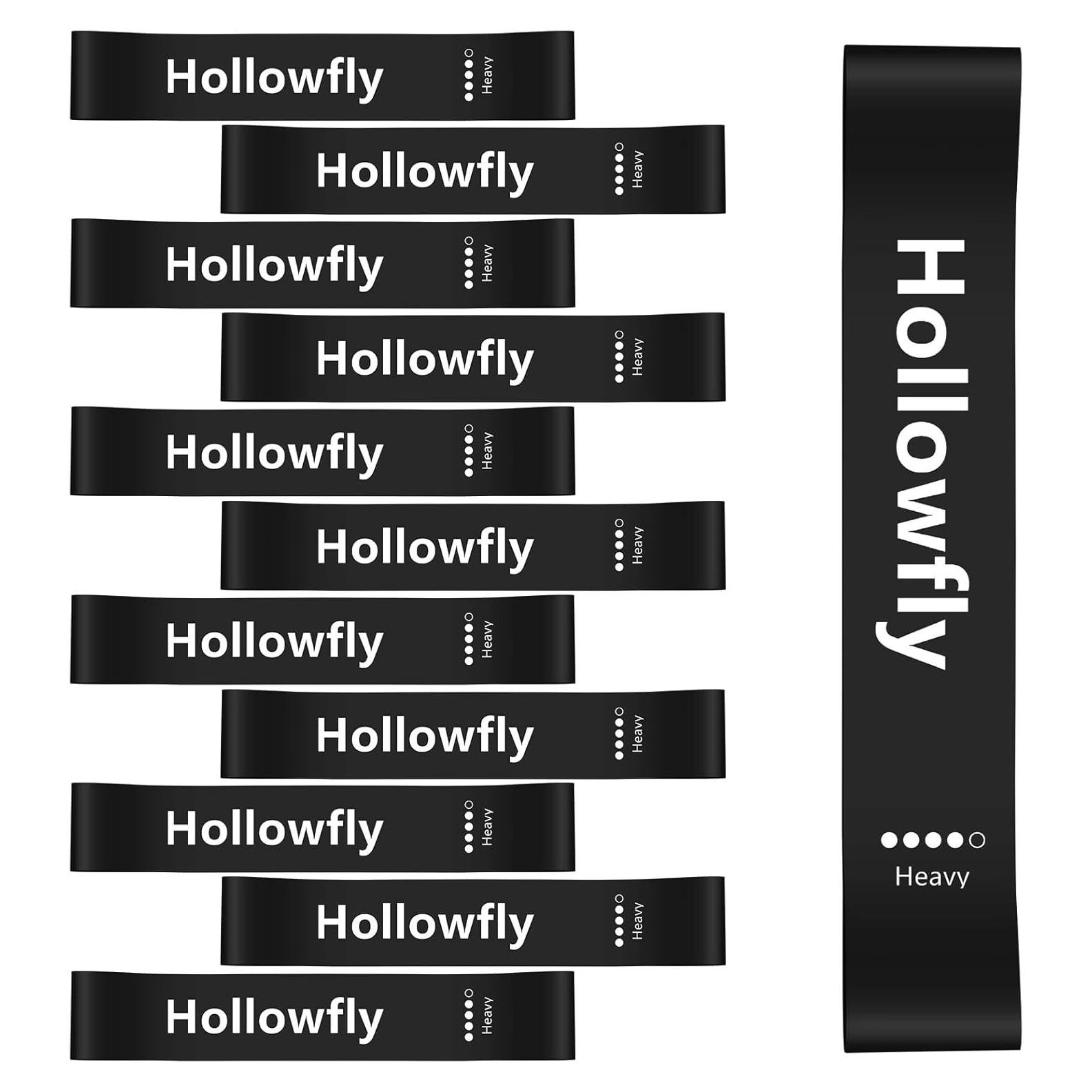 12 Bandas de Resistencia de Láttex Hollowfly para Ejercicio