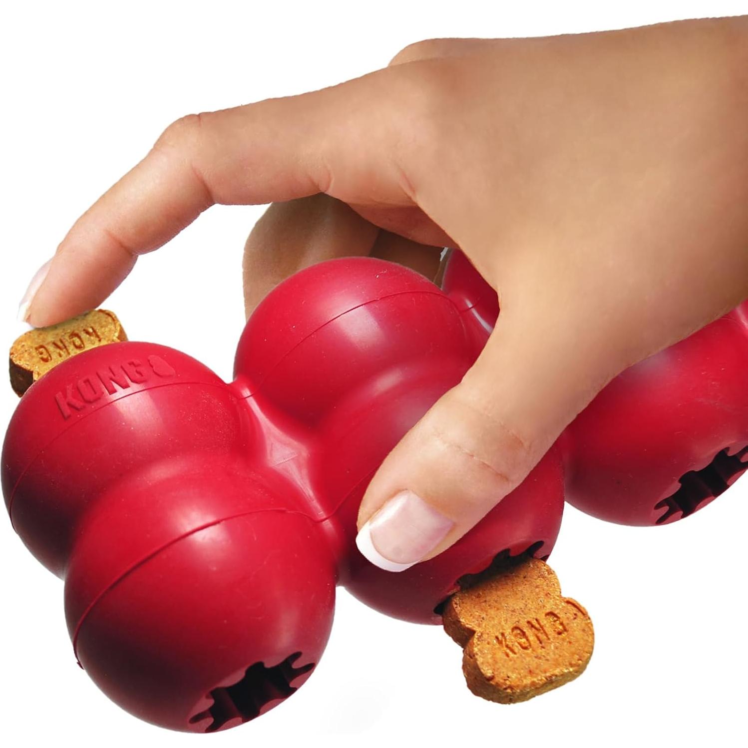 KONG Goodie Ribbon Juguete para Perros Rellenable 13cm