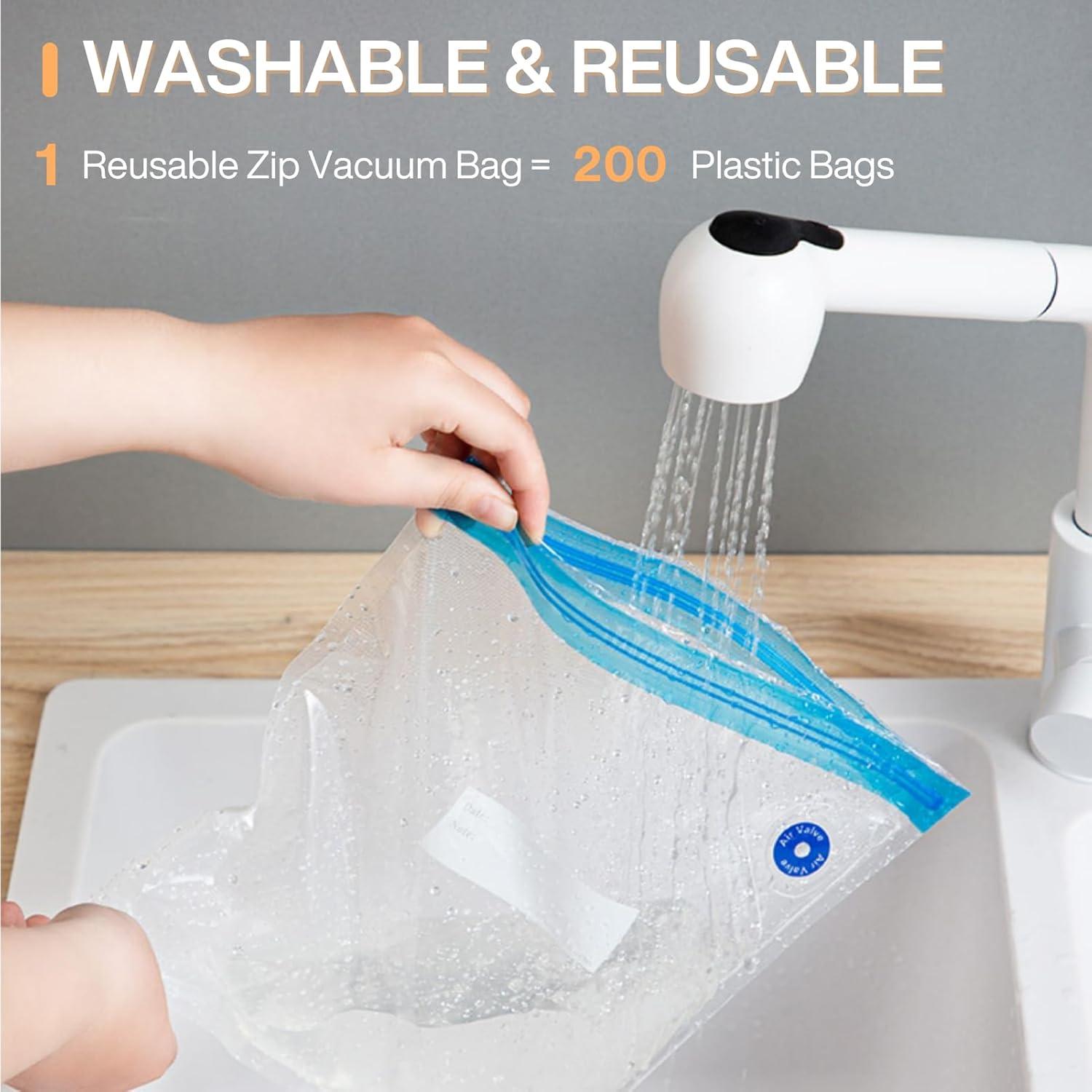 Máquina Selladora de Vacío ZKIRON OneTouch - Compacta y Recargable