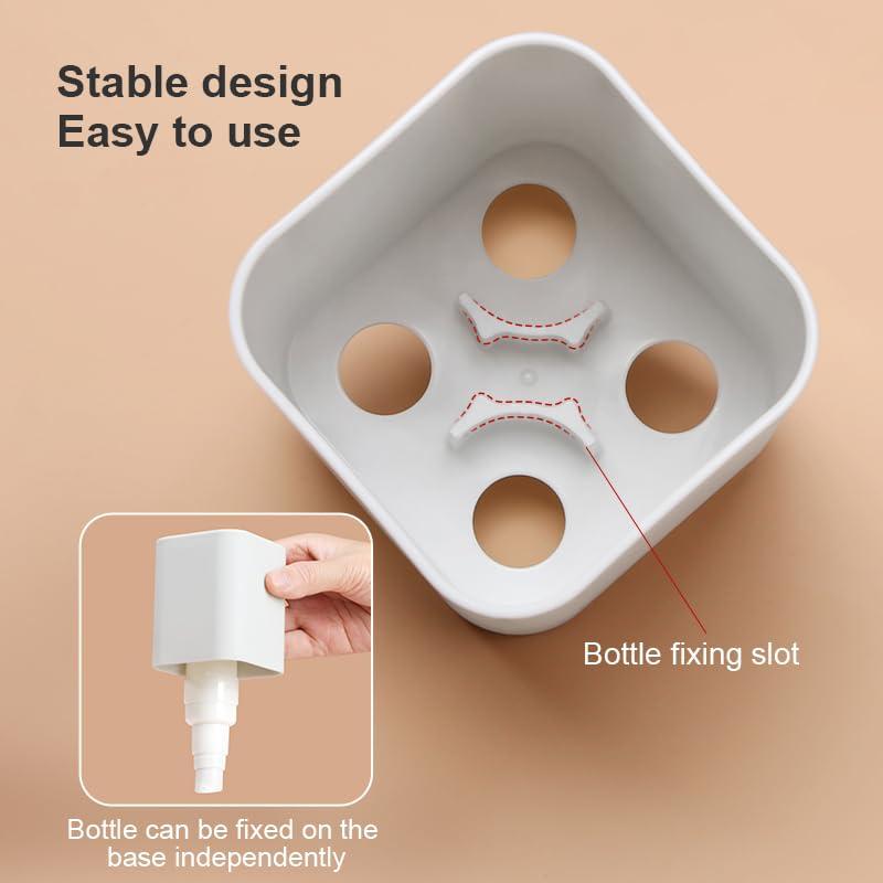 Kit de Botellas de Viaje 4-en-1 Kiyza 50ml a Prueba de Fugas