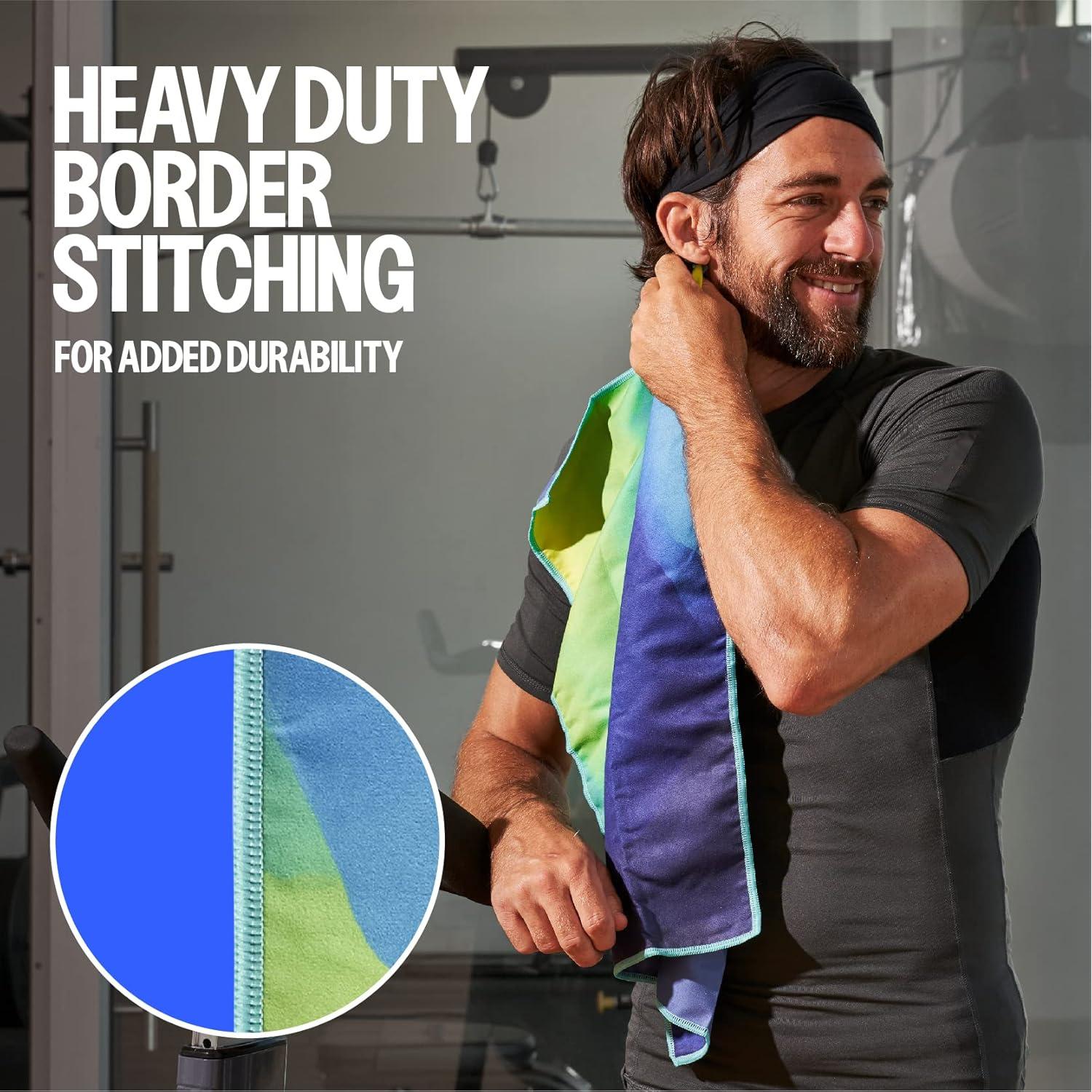 Toalla de Microfibra Acteon 4 Piezas Secado Rápido 60x39cm