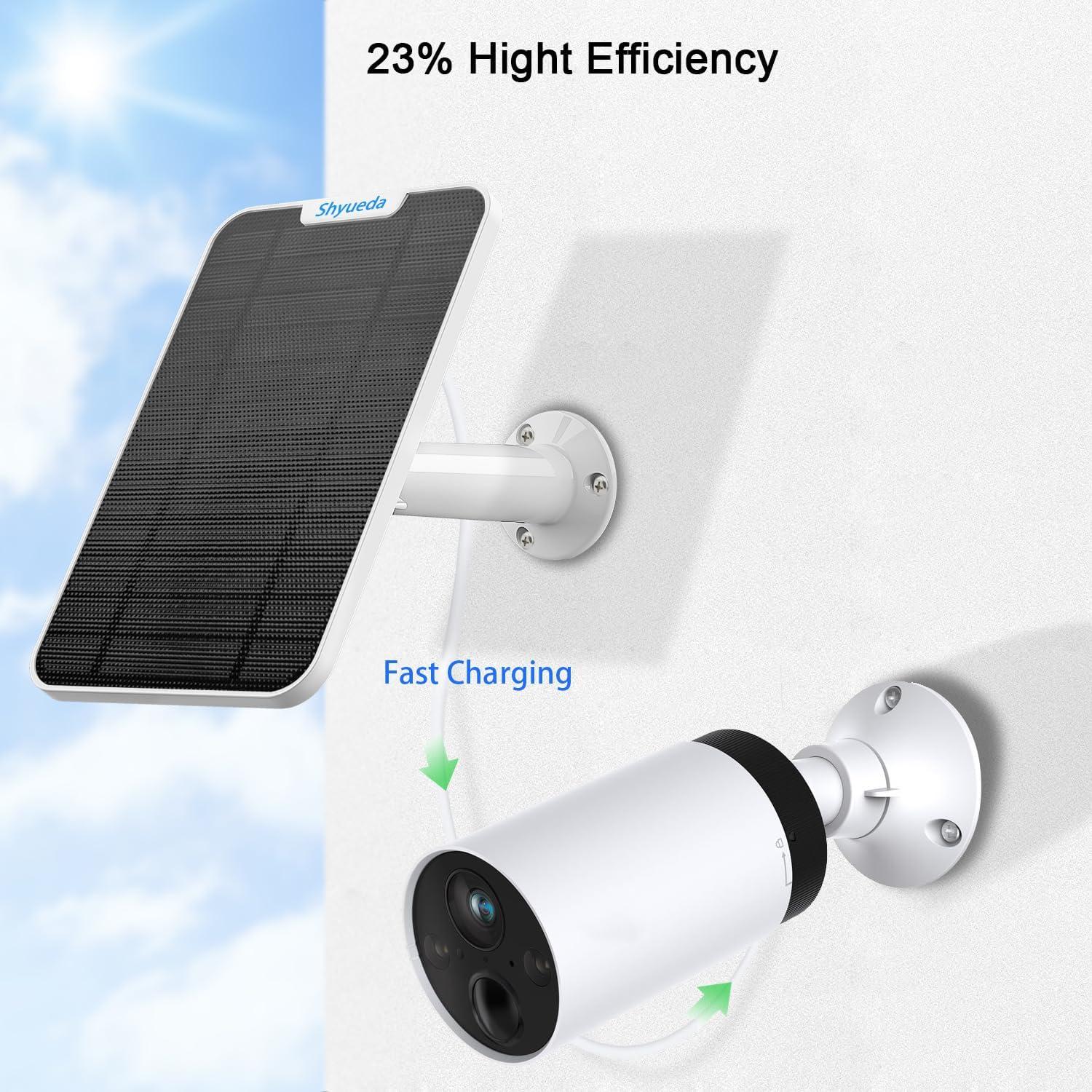 Panel Solar 4W Shyueda para Cámara TP-Link Tapo C420