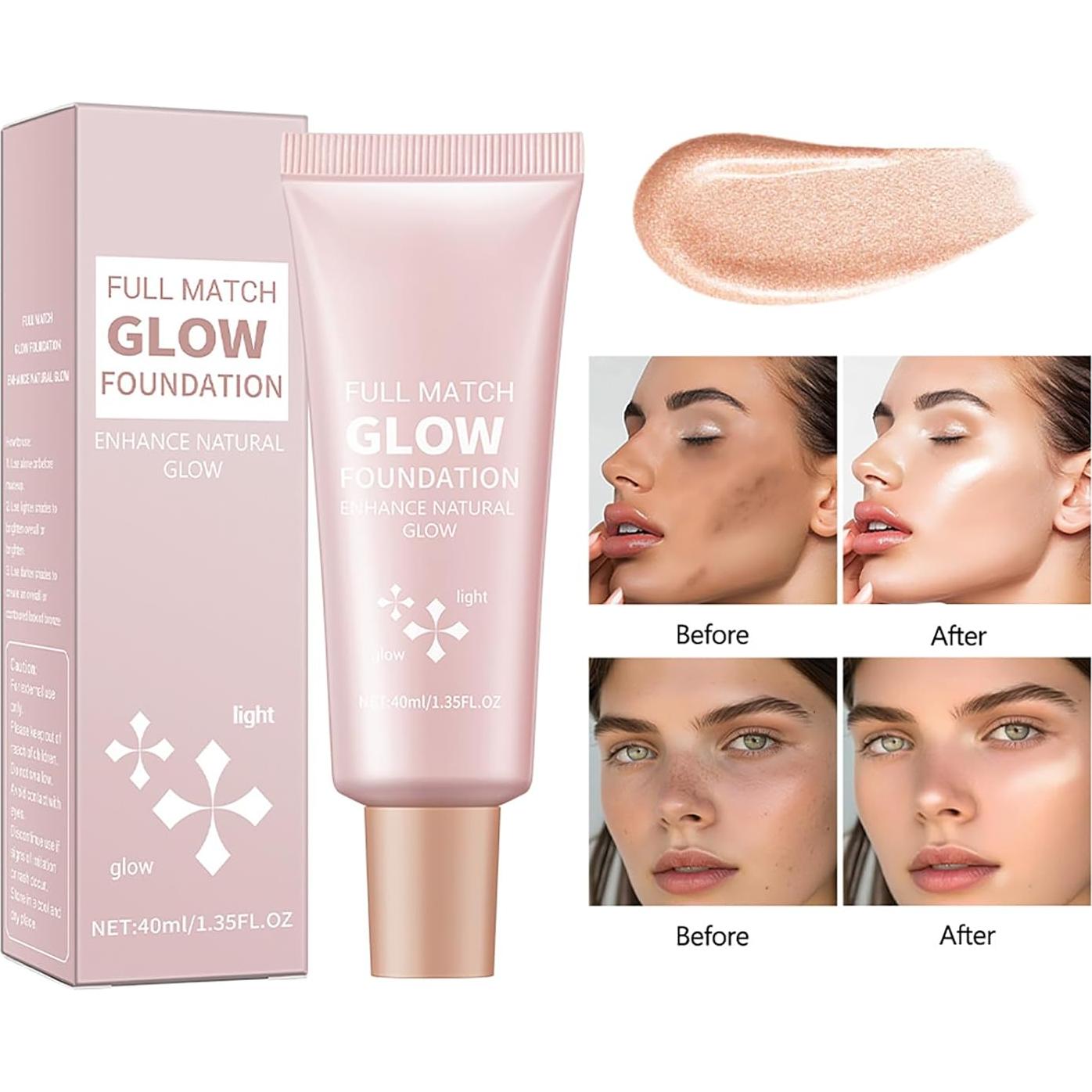 Iluminador Líquido Brillante Natural SPRINGSKY 38g Vegano