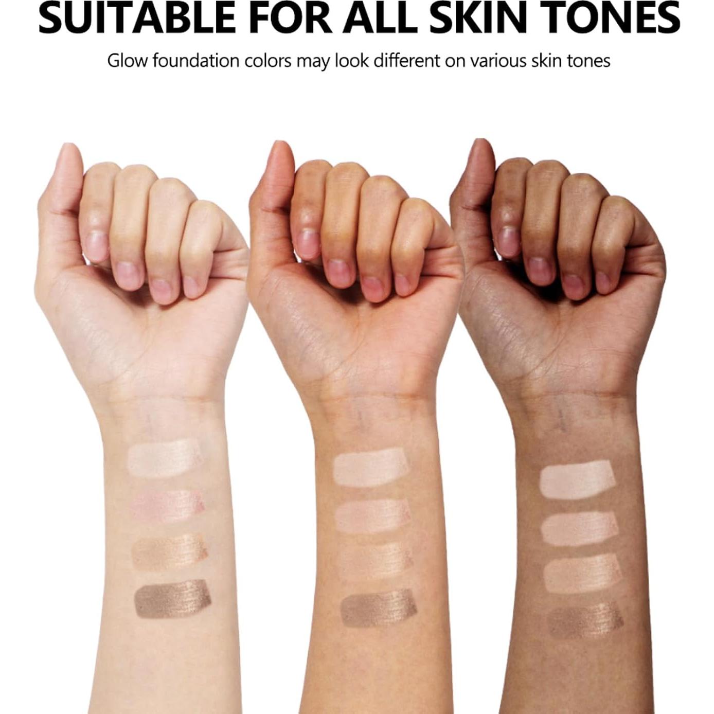 Iluminador Líquido Brillante Natural SPRINGSKY 38g Vegano