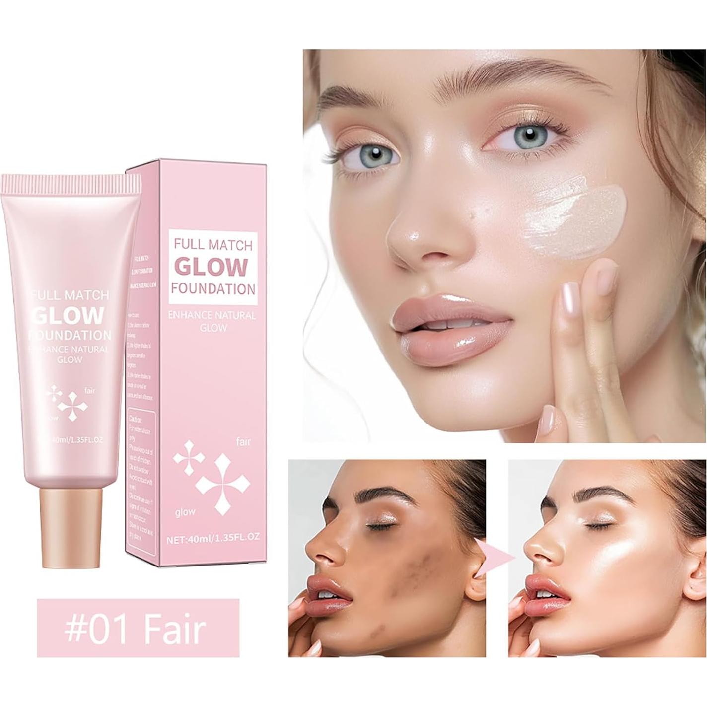 Iluminador Líquido Brillante Natural SPRINGSKY 38g Vegano