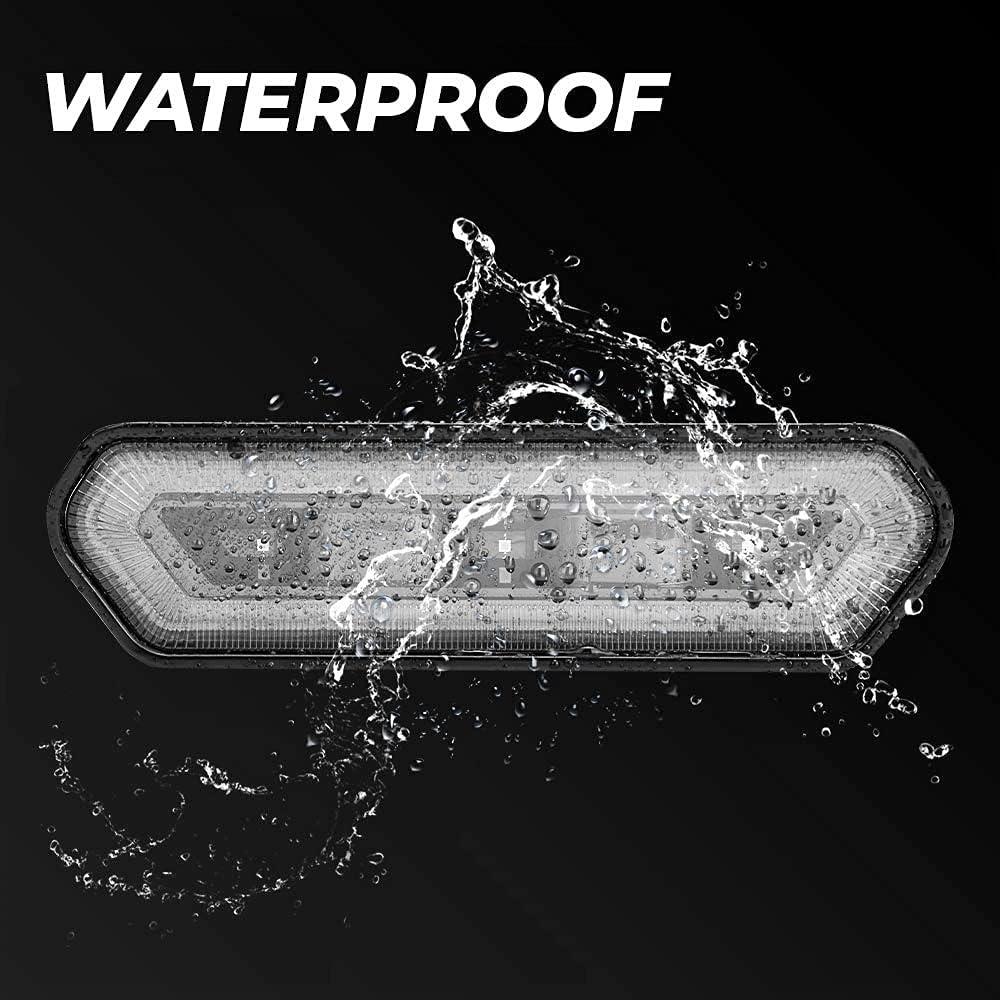 KEMIMOTO Luz LED Trasera UTV 5 Modos 18W Impermeable