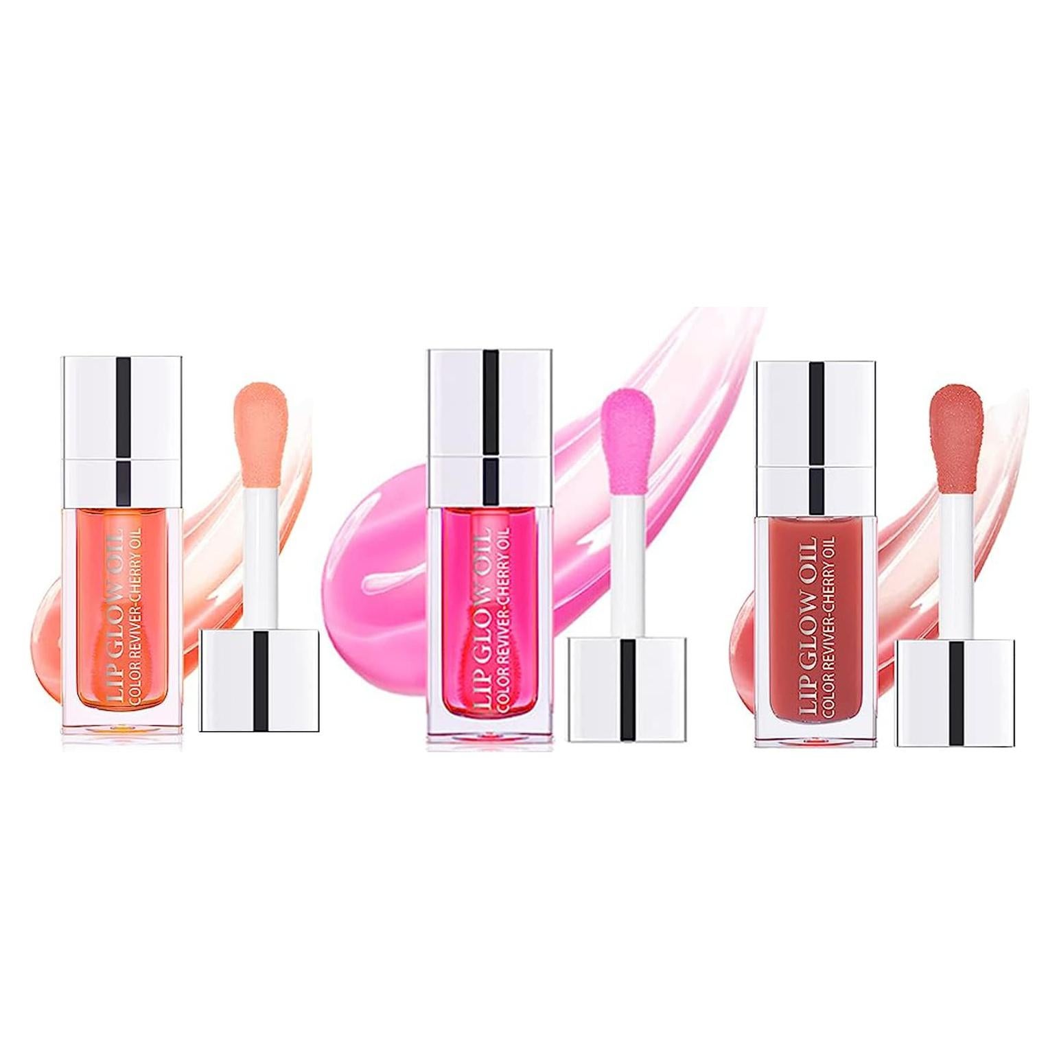 Aceite de Labios Voluminizador Pandoulala - 3 Pcs Hidratante