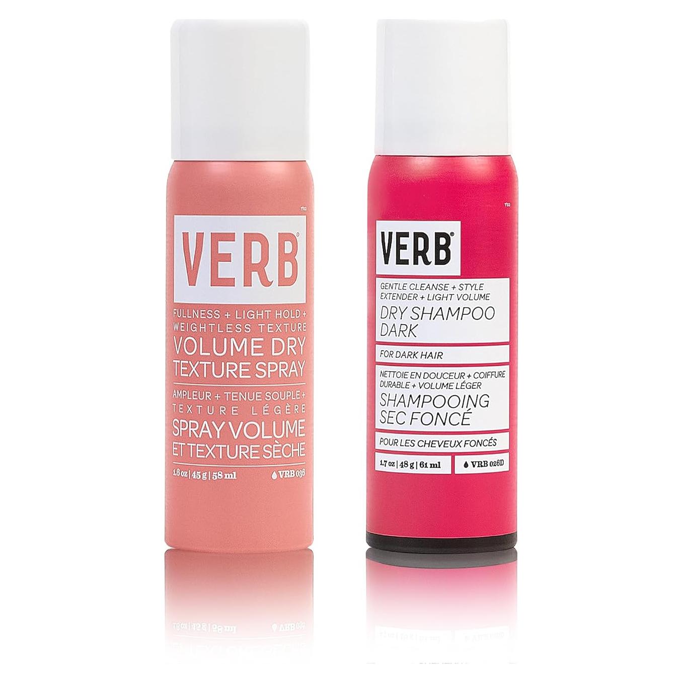 Champú Seco Oscuro Verb 1.60 Fl Oz - Vegano, Sin Parabenos