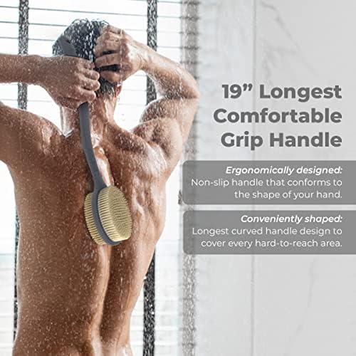 Esfregador de Espalda Avilana con Mango Largo de Silicona 48 cm