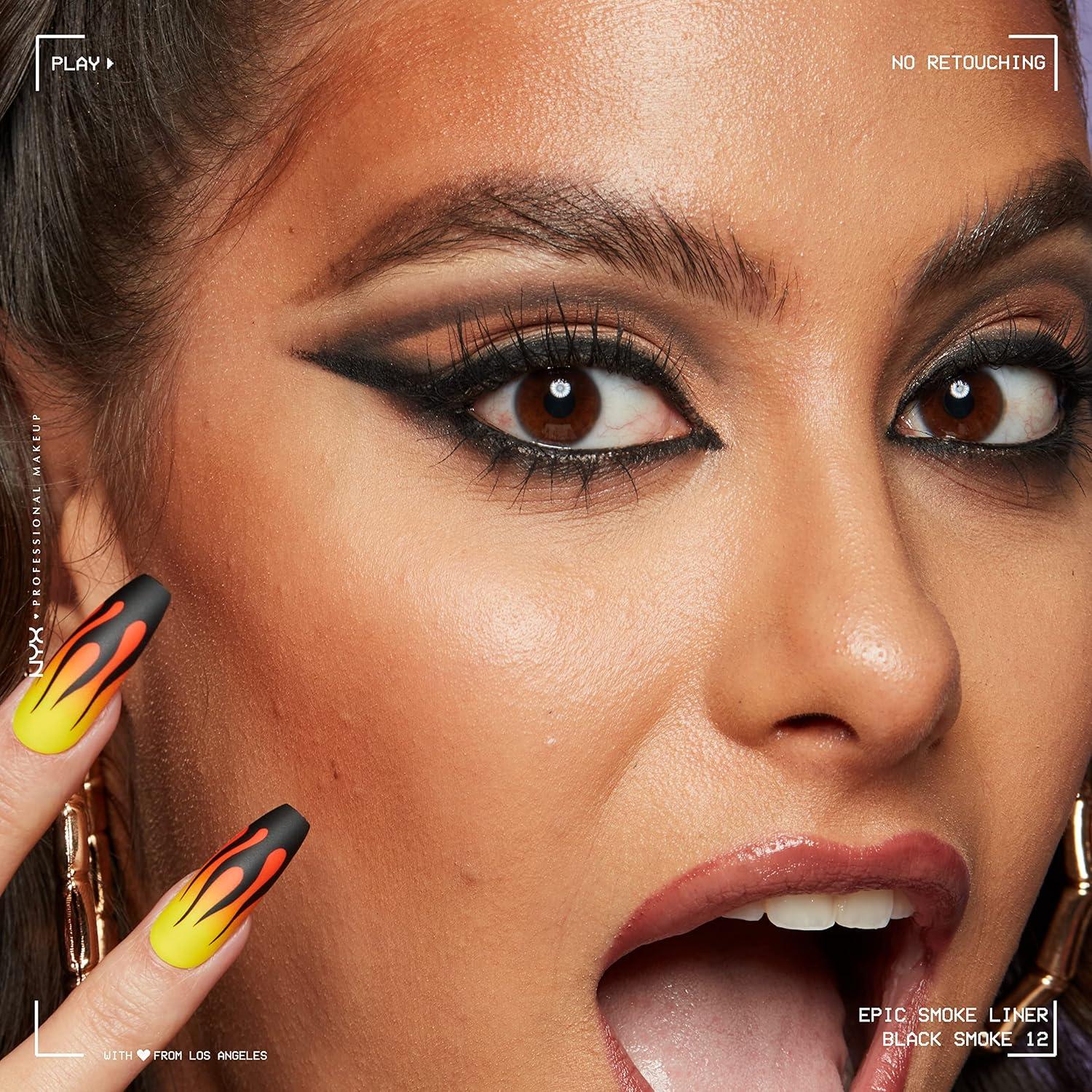 Delineador Ahumado NYX Professional Makeup Humo Negro 0.28g