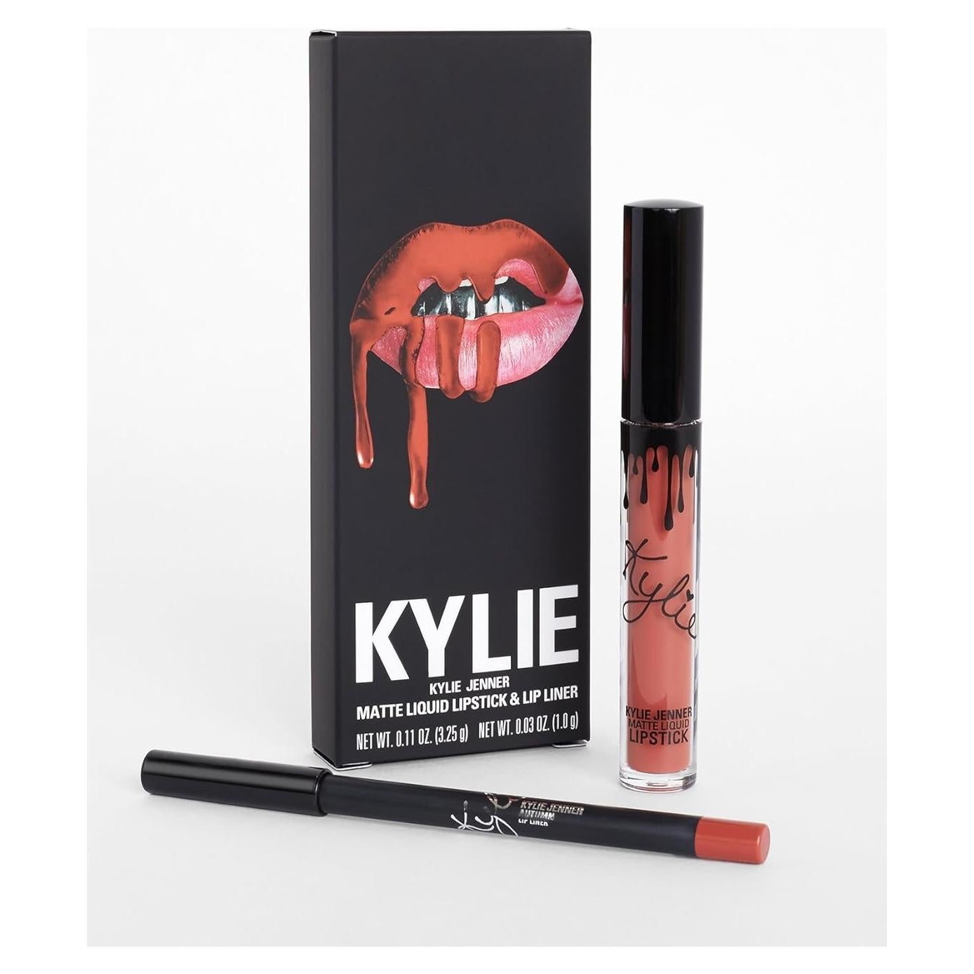 Kit de Labios Matte Kylie Jenner - Labial Líquido y Lápiz