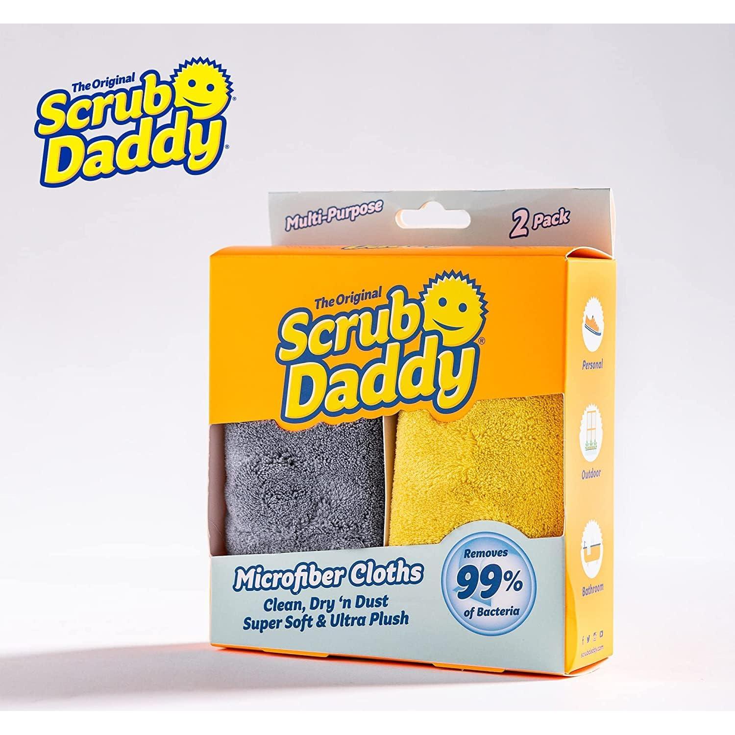 Paños de Microfibra Scrub Daddy - 2 Paquetes Absorbentes