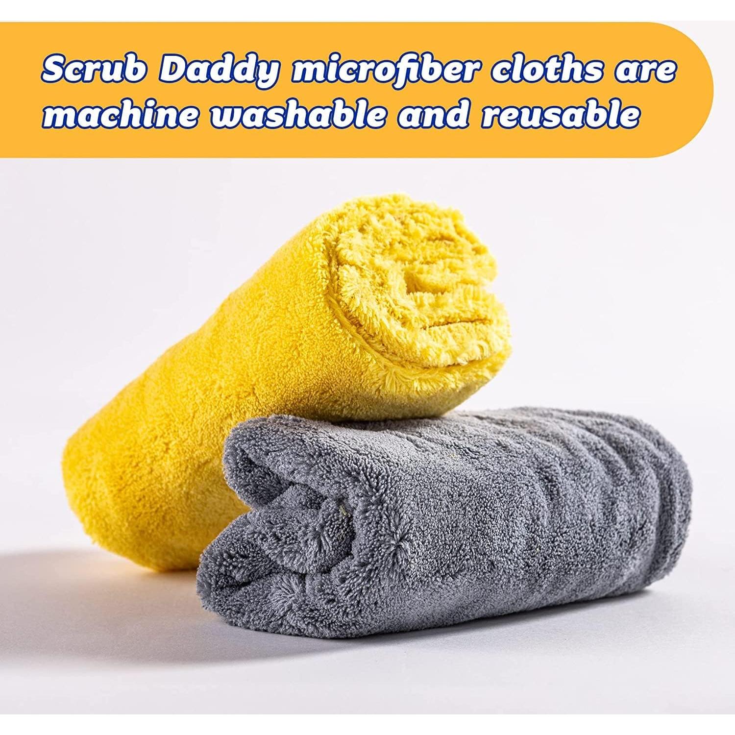 Paños de Microfibra Scrub Daddy - 2 Paquetes Absorbentes
