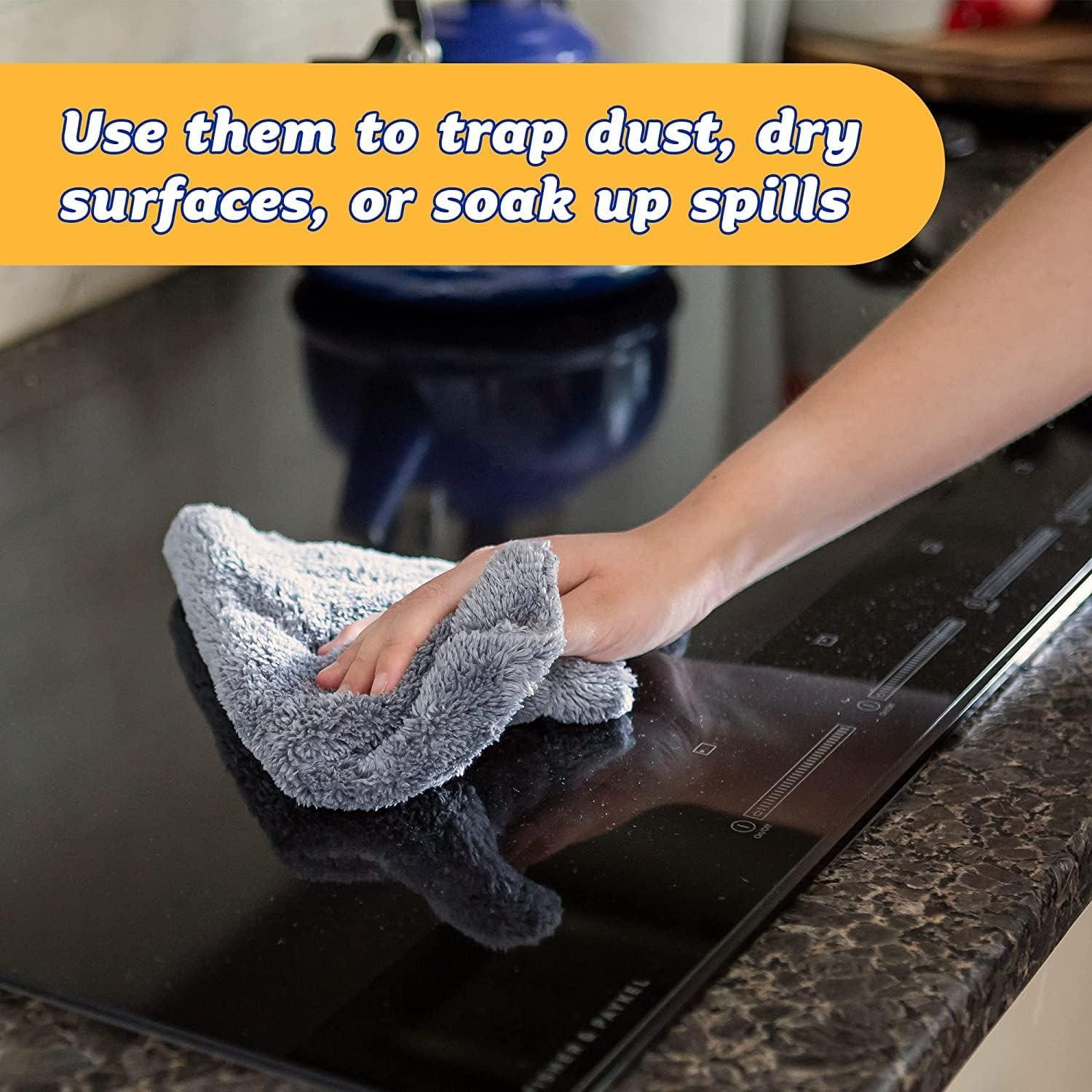 Paños de Microfibra Scrub Daddy - 2 Paquetes Absorbentes