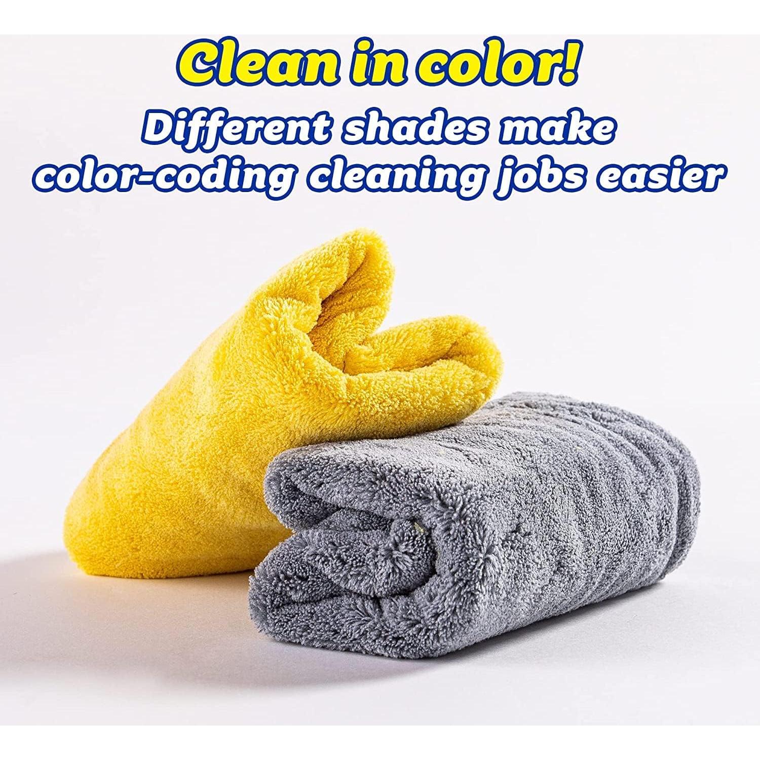 Paños de Microfibra Scrub Daddy - 2 Paquetes Absorbentes