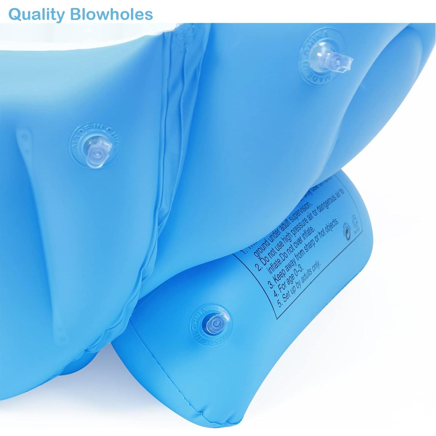 Bañera Inflable PandaEar para Bebés 6-36 meses Azul