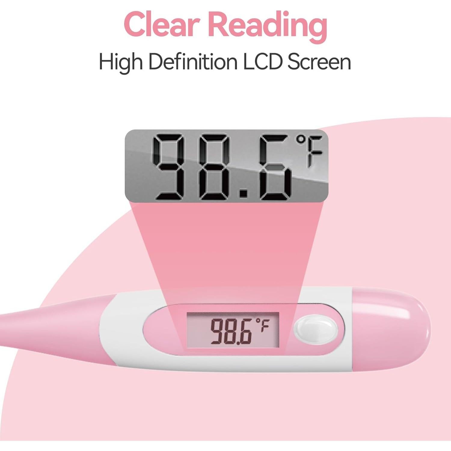 Termómetro Digital Clínico Berrcom DT008 para Adultos y Bebés