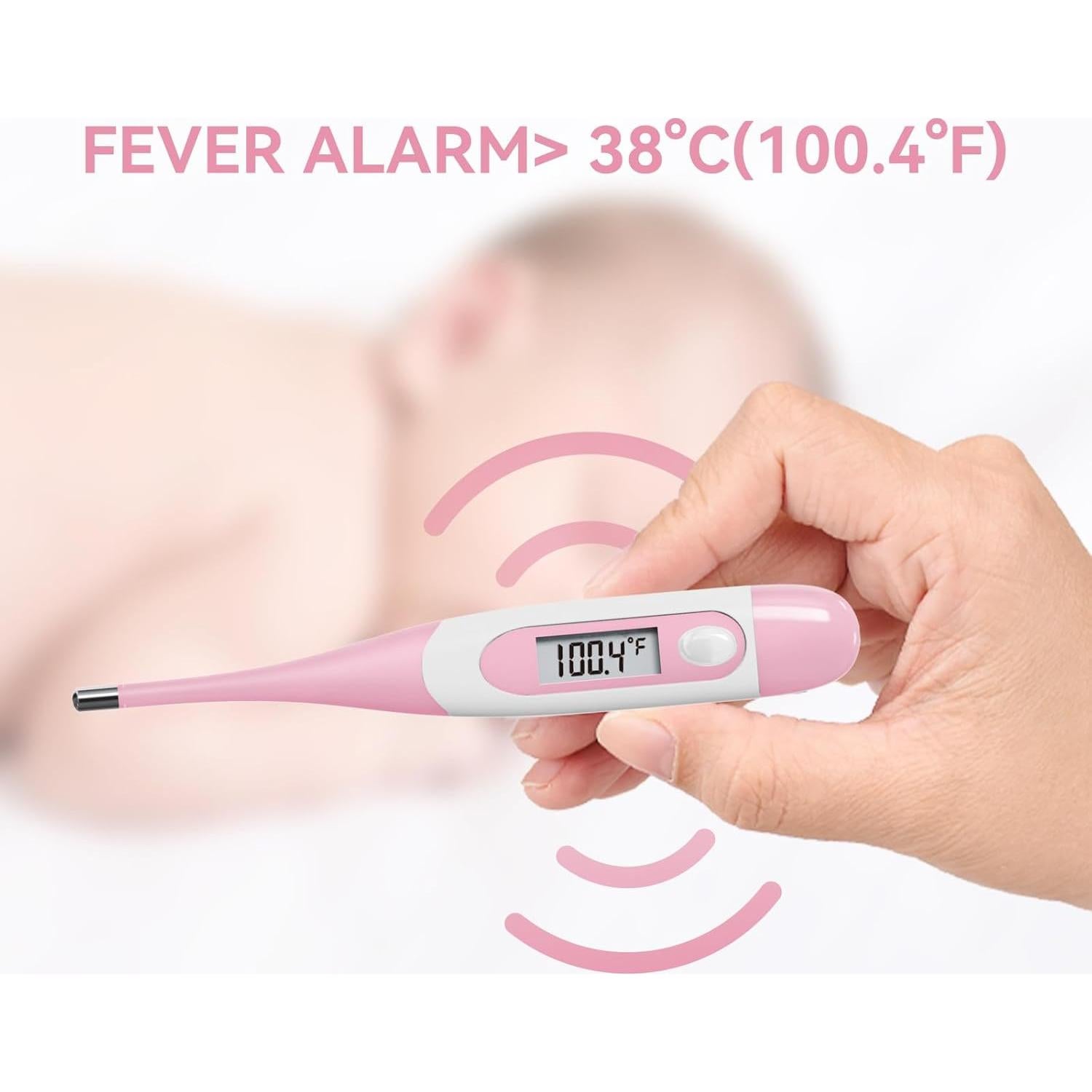 Termómetro Digital Clínico Berrcom DT008 para Adultos y Bebés