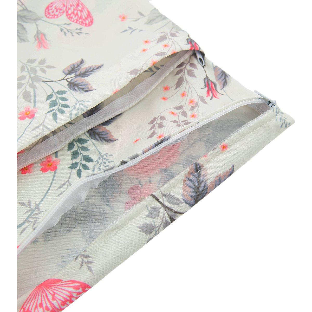 Bolsa de Pañales de Tela Impermeable ALVABABY 30x36cm