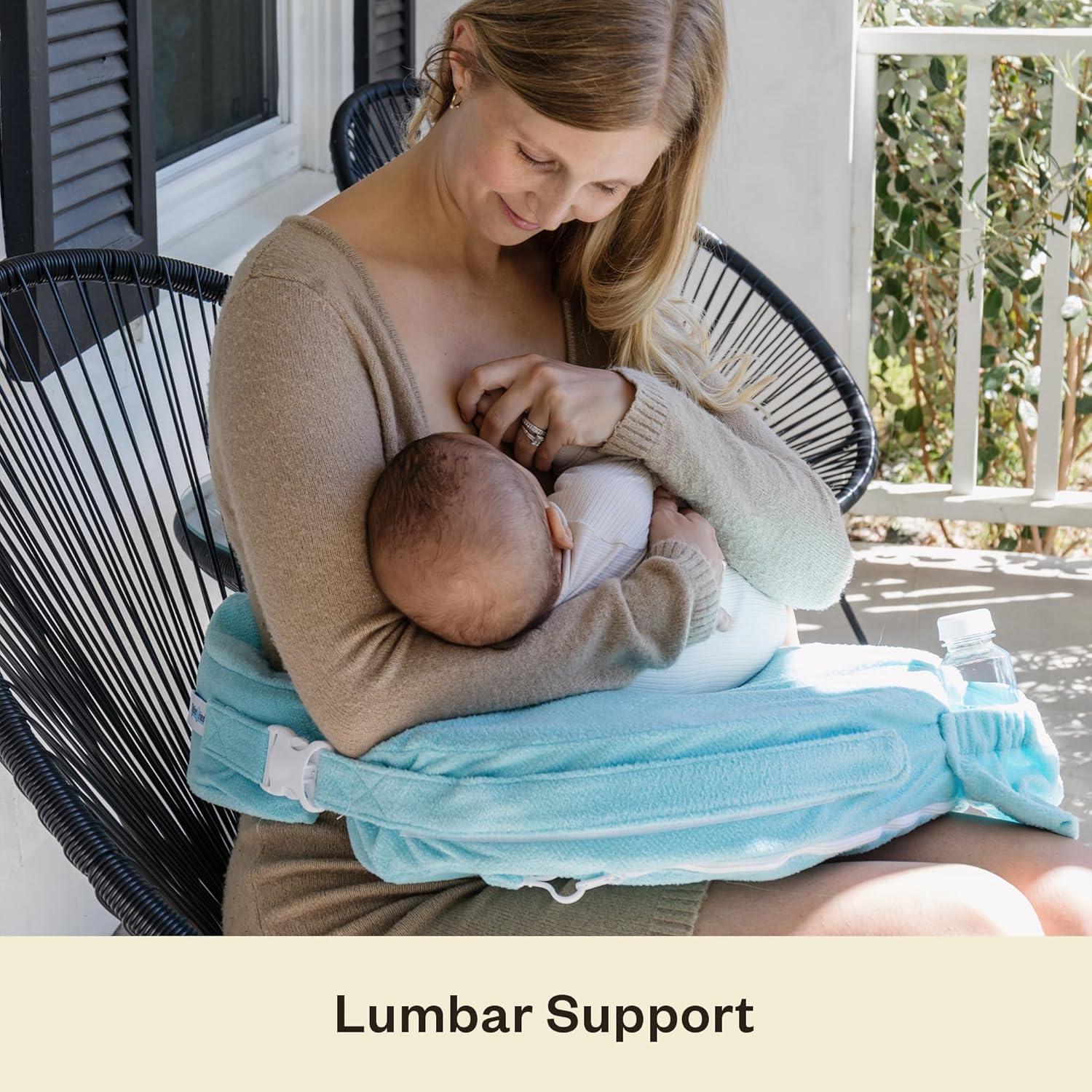 Almohada de Lactancia Deluxe My Brest Friend Aqua - Ergonomía y Soporte