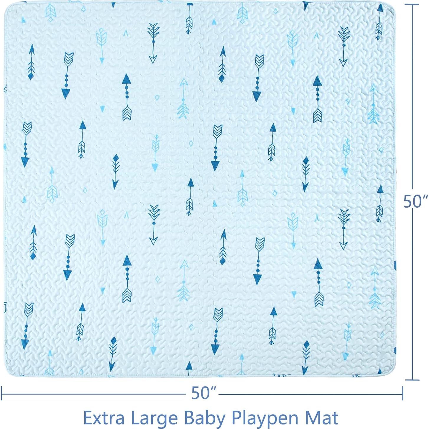 Alfombra de Juego Plegable 50x50 cm Antideslizante Microfibra