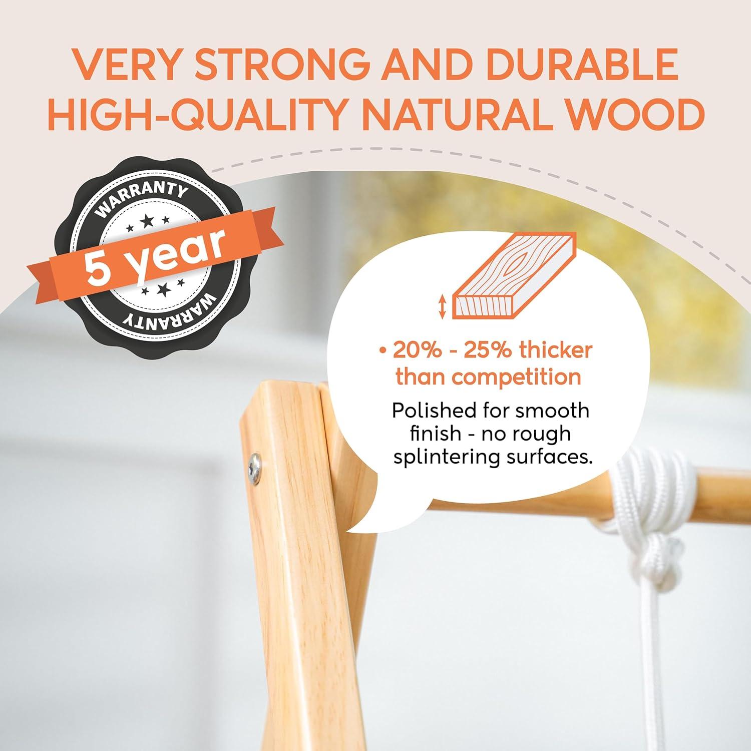 Columpio Plegable Avenlur Abeto para Bebés 6-36 Meses