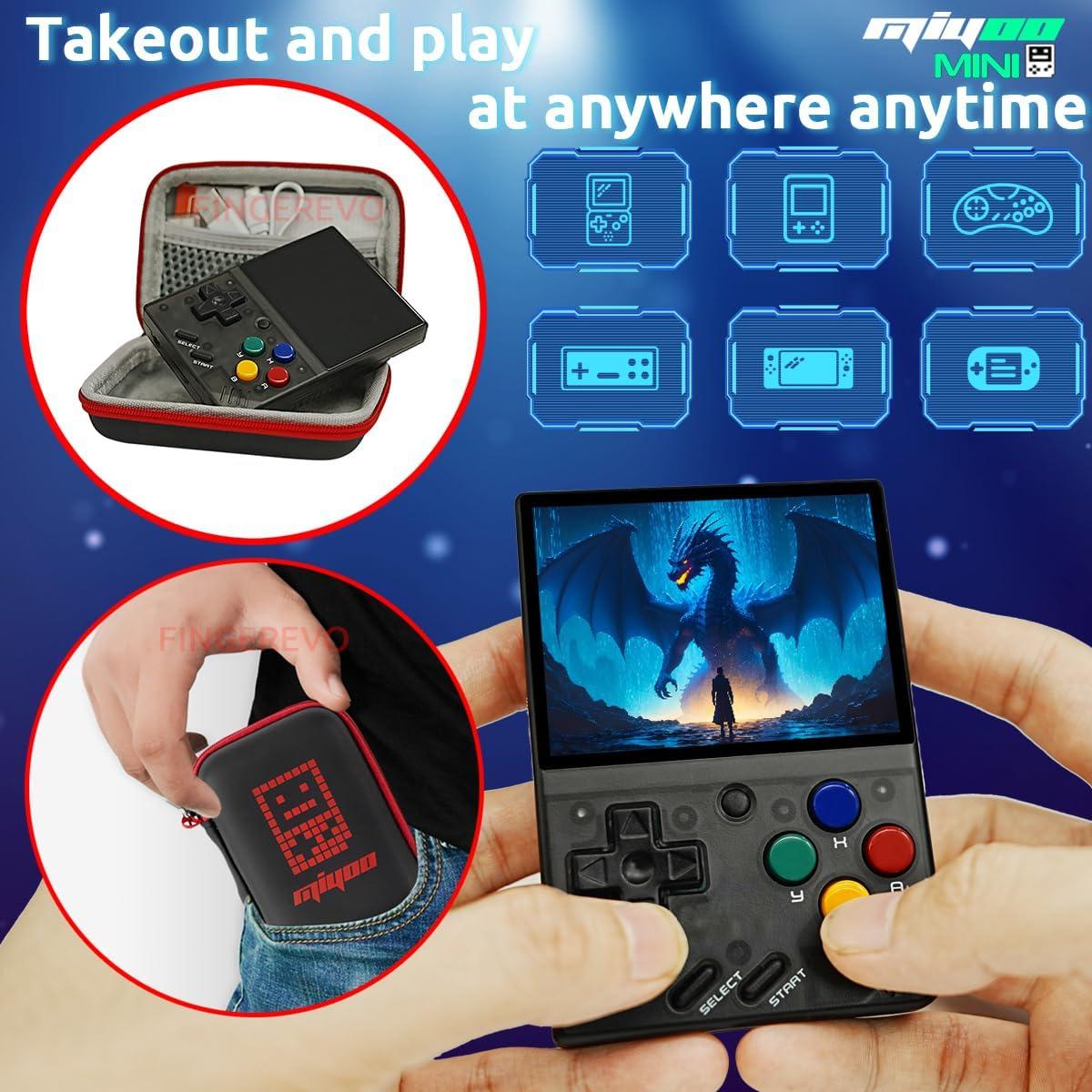 Miyoo Mini V4 Consola de Juegos Portátil 2.8" IPS 64GB