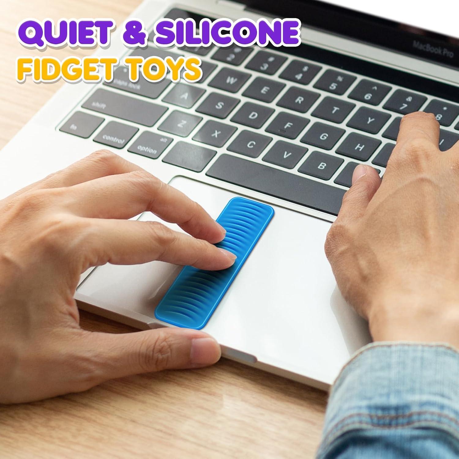 Juguetes Sensoriales Antiestrés LESONG - Paquete de 8 Texturizados