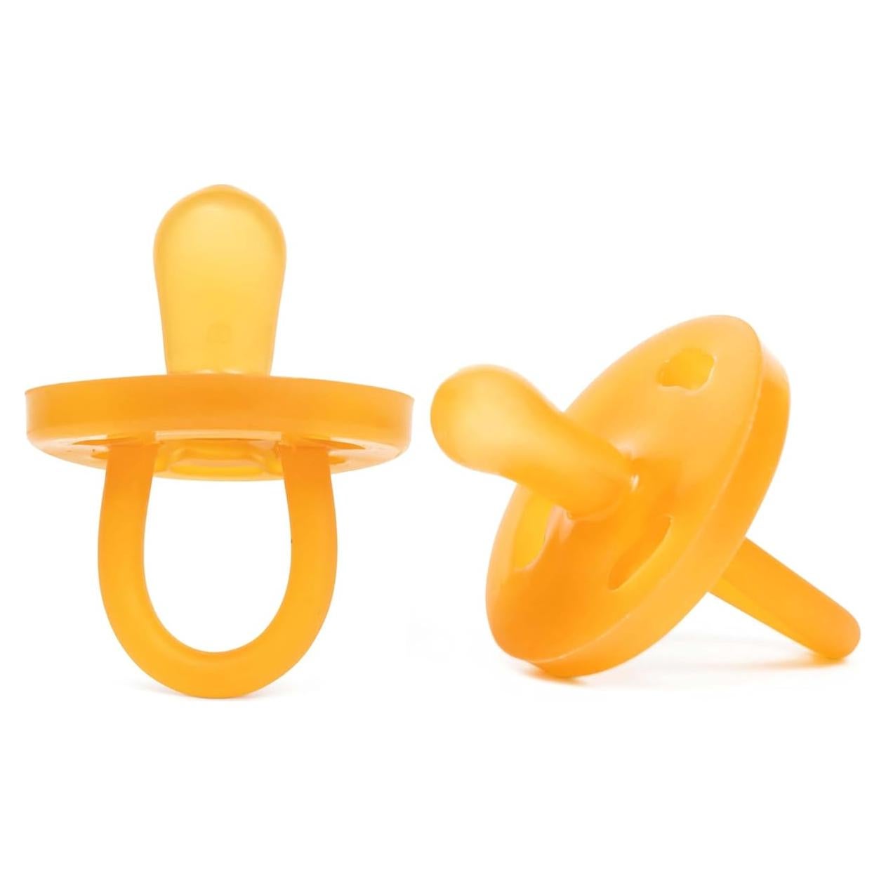 Chupete y Mordedor PaciBamber de Ámbar y Caucho Natural 2u