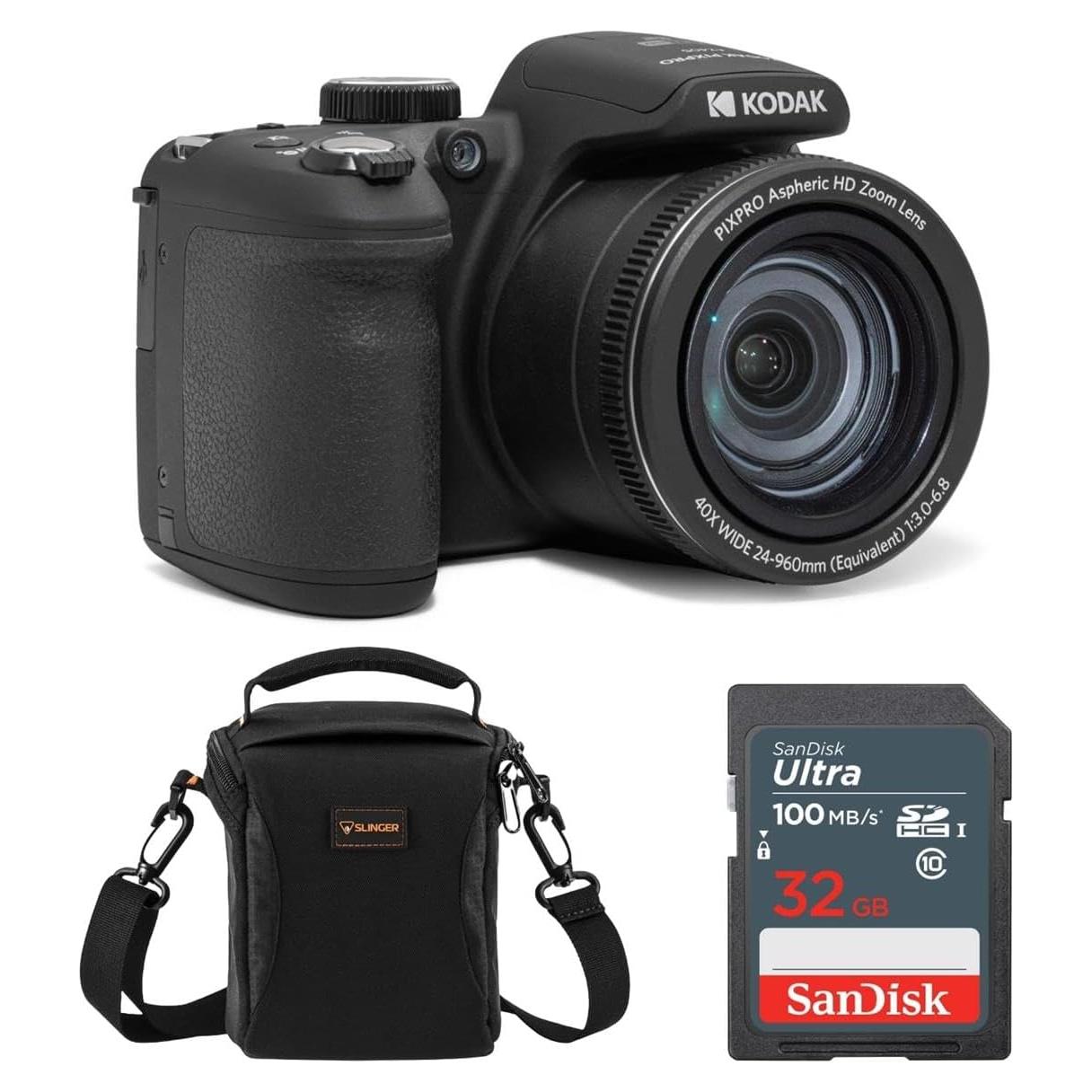 Cámara Digital Kodak Pixpro AZ405 20MP 40X Zoom Óptico Full HD