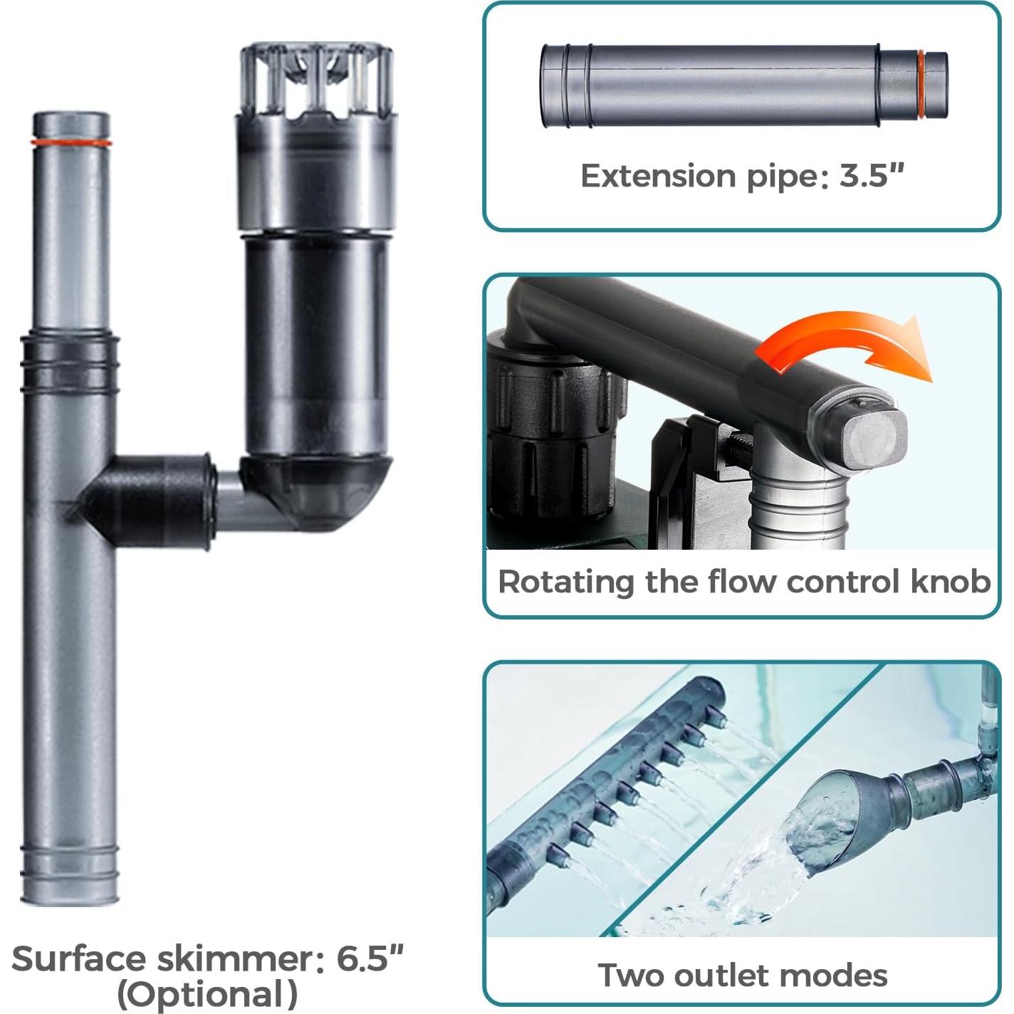 Filtro de Acuario Berzfasa BX680 680L/h para 75-150L