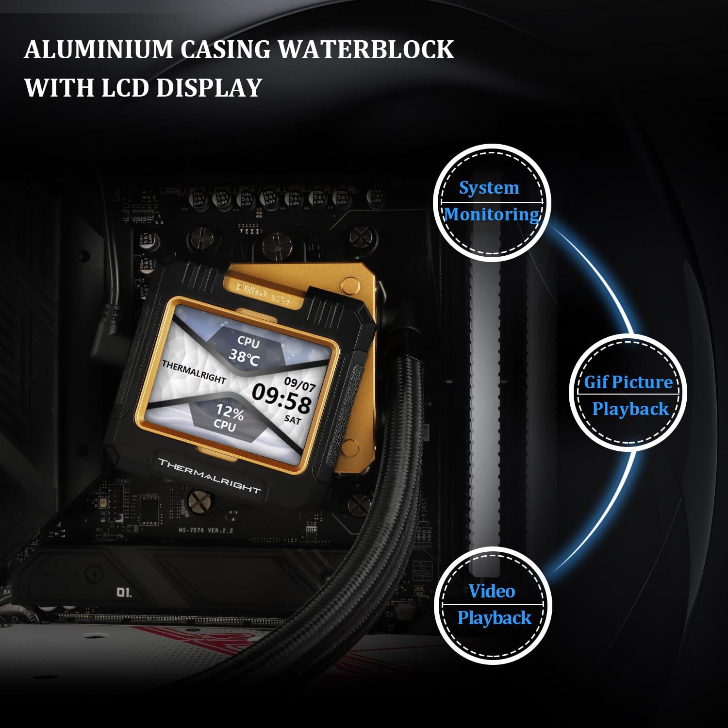 Enfriador de Agua para CPU Thermalright FW240 Negro 240mm