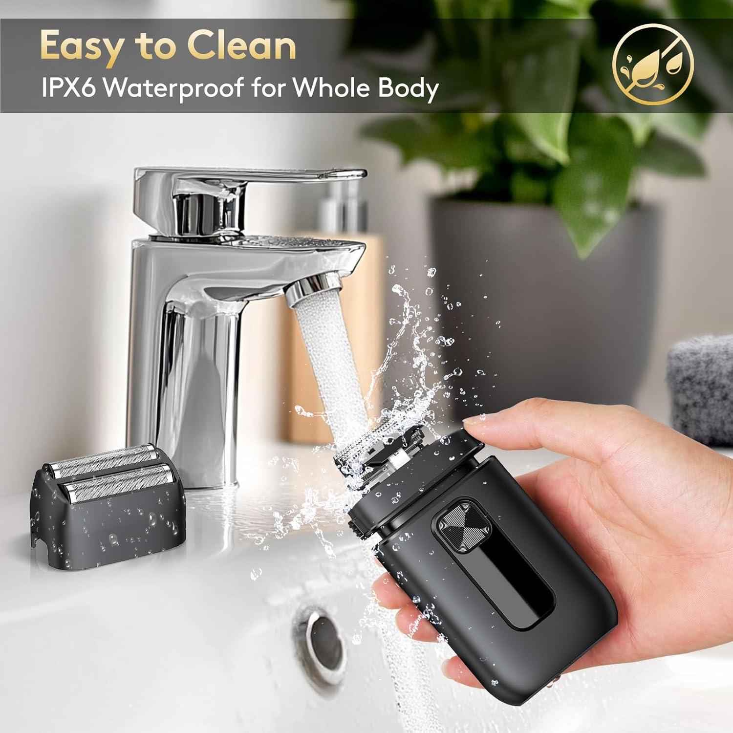 Afeitadora Eléctrica Brightup BT-S03 para Hombres - IPX6