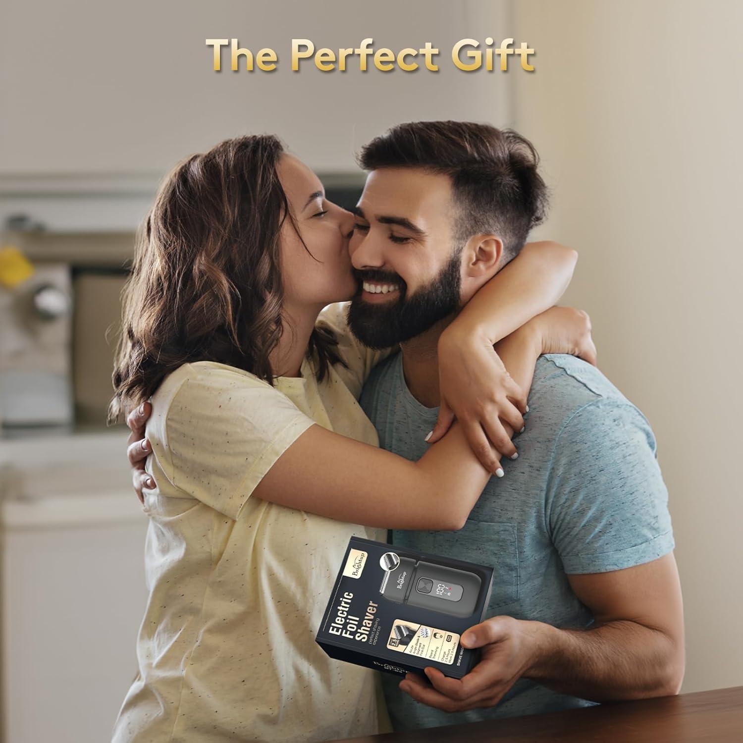 Afeitadora Eléctrica Brightup BT-S03 para Hombres - IPX6